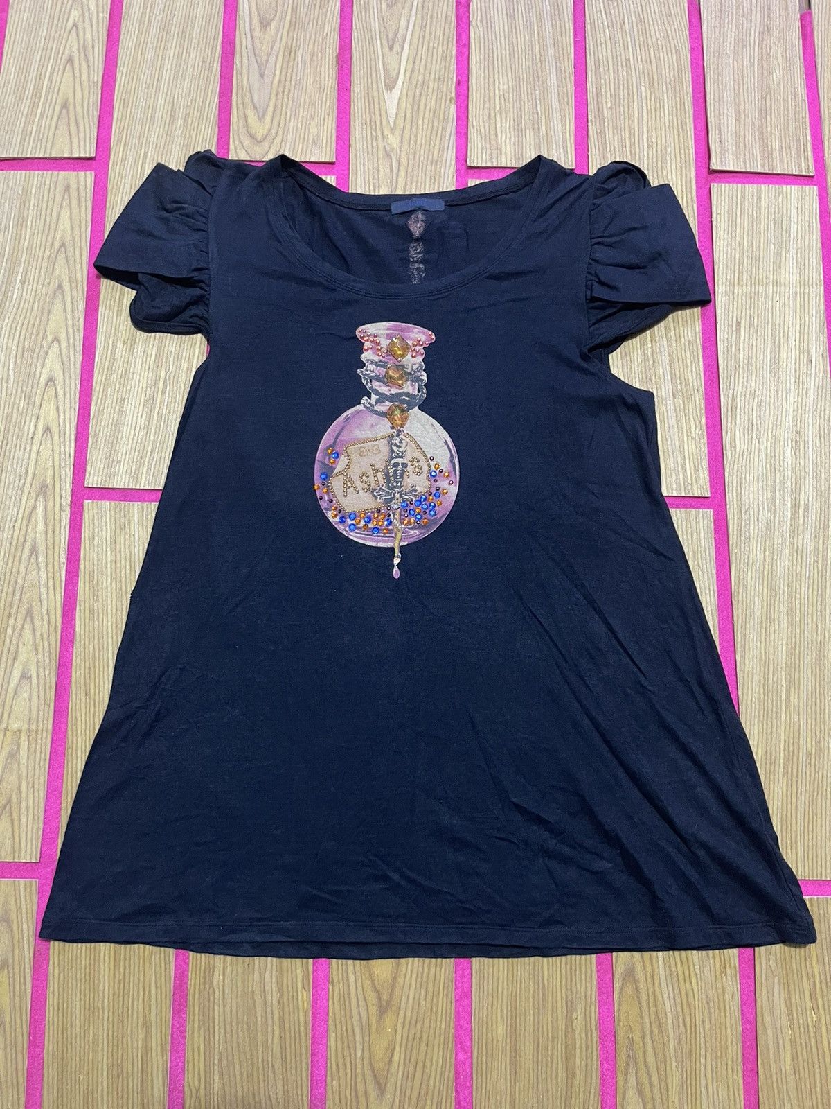 If Six Was Nine Y2K HBIS short sleeve tshirt women style Size M / US 6-8 / IT 42-44 - 1 Thumbnail
