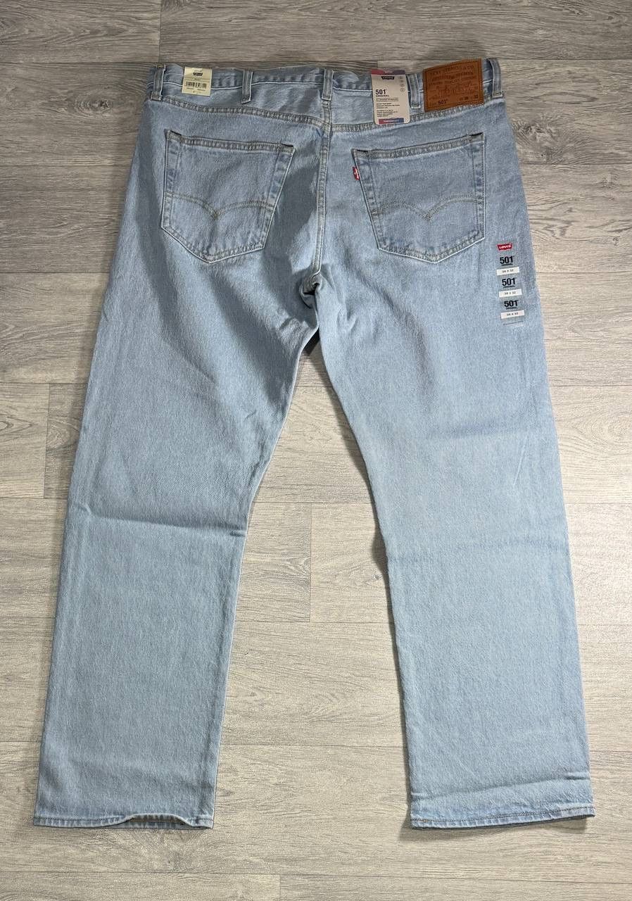 Levi's Levi’s 501 Thermodapt Jeans in Light Blue W38 L32 Size US 38 / EU 54 - 4 Thumbnail