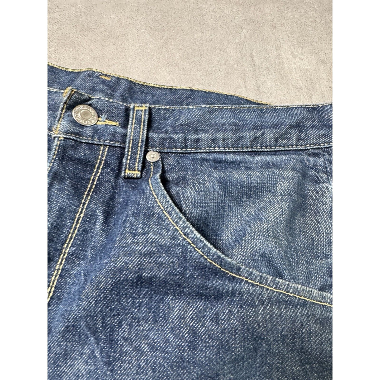 Levi's Levis Twisted 0835 Engineered Jeans Blue Men Streetwear Size US 32 / EU 48 - 11 Thumbnail