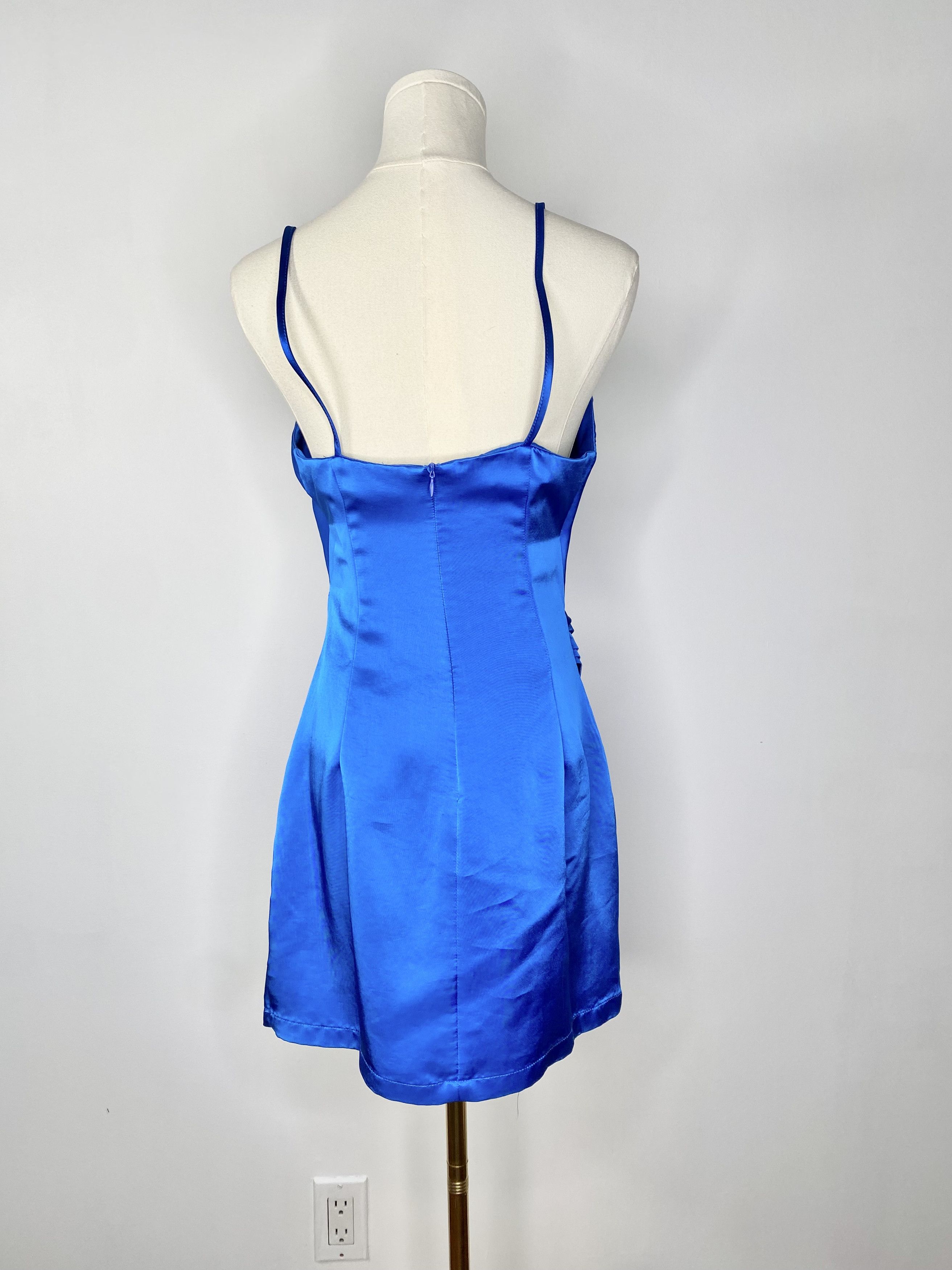 Zara Zara - Bright Blue Dress Size M / US 6-8 / IT 42-44 - 3 Thumbnail