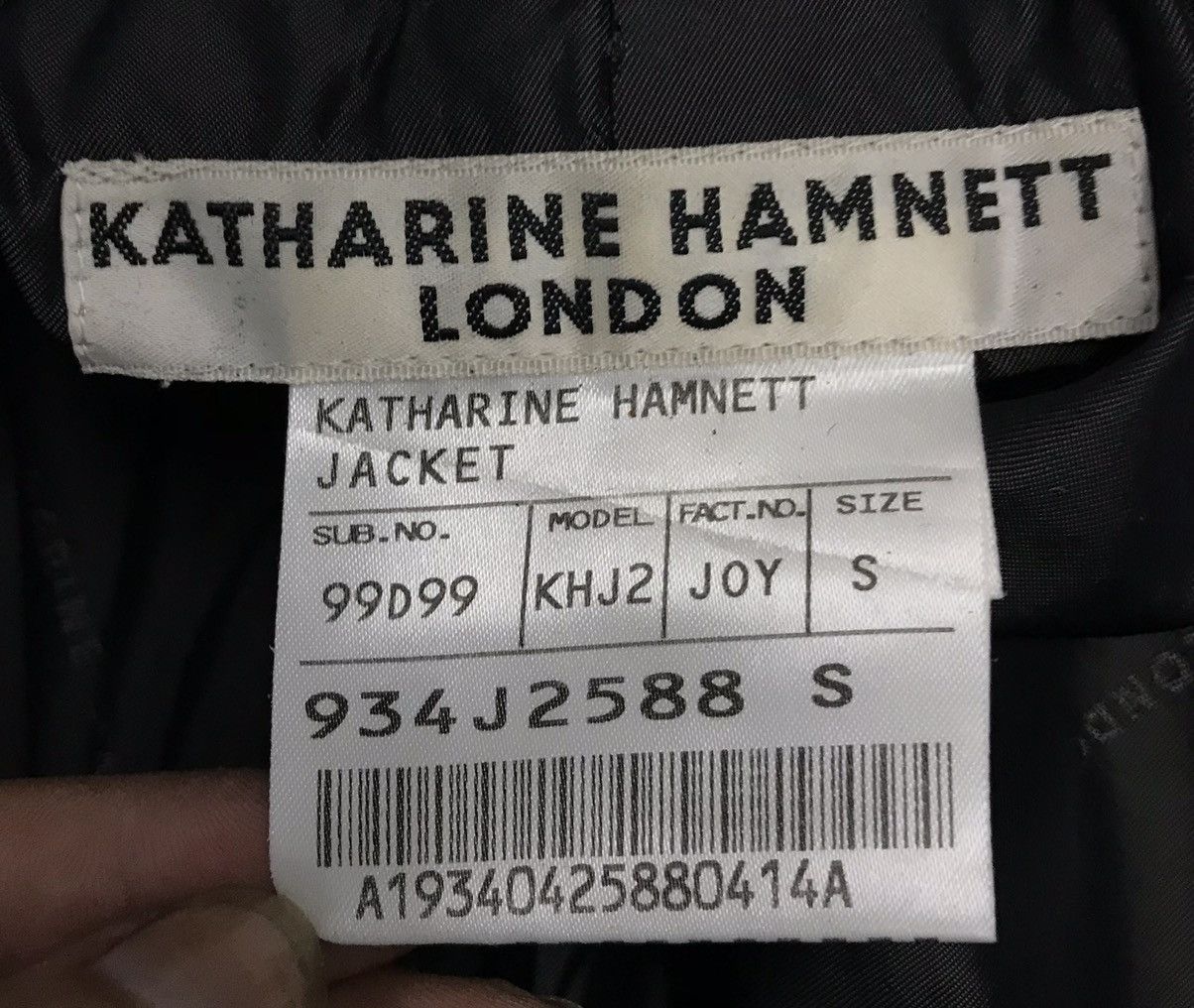Japanese Brand × Katharine Hamnett London × Vintage Vintage Katharine Hamnett London Made In Japan Blazer Size US S / EU 44-46 / 1 - 15 Thumbnail