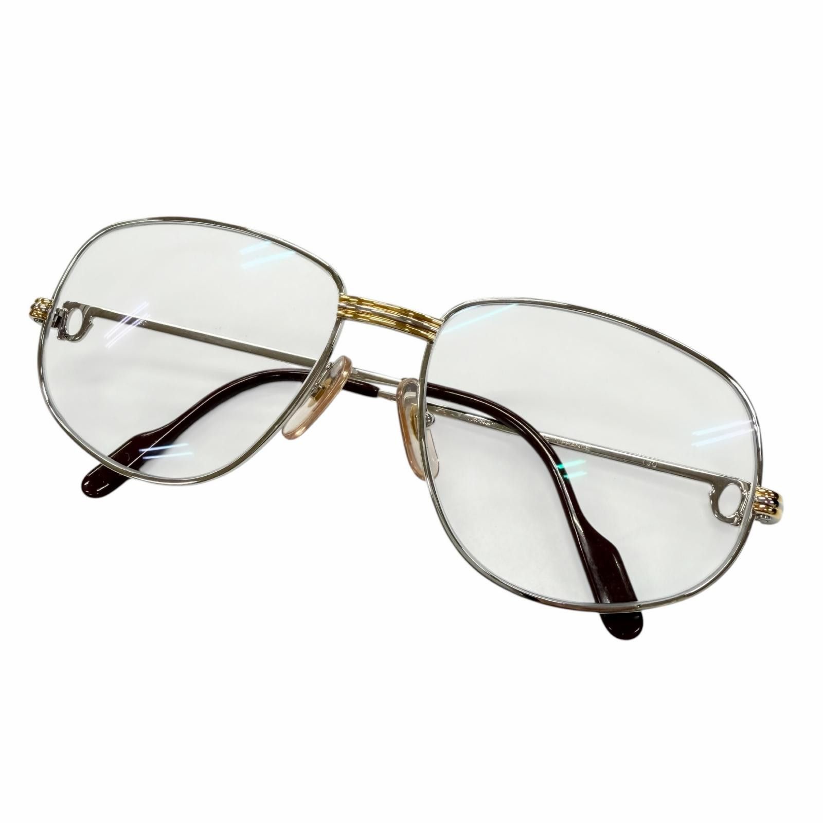 Cartier Cartier Cartier Trinity Decor Glasses Precious Metal Glasses DUTY FREE for USA Size ONE SIZE - 1 Thumbnail