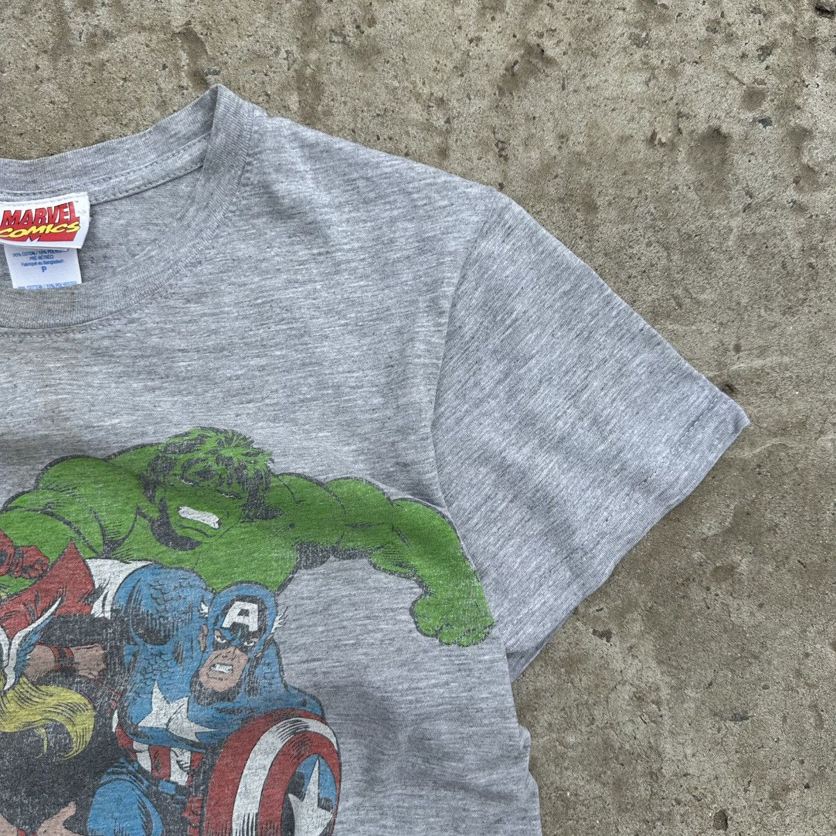 Cartoon Network × Marvel Comics Vintage Adult Marvel Comics T-shirts Big Logo Y2K 00s USA Size XS / US 0-2 / IT 36-38 - 4 Thumbnail