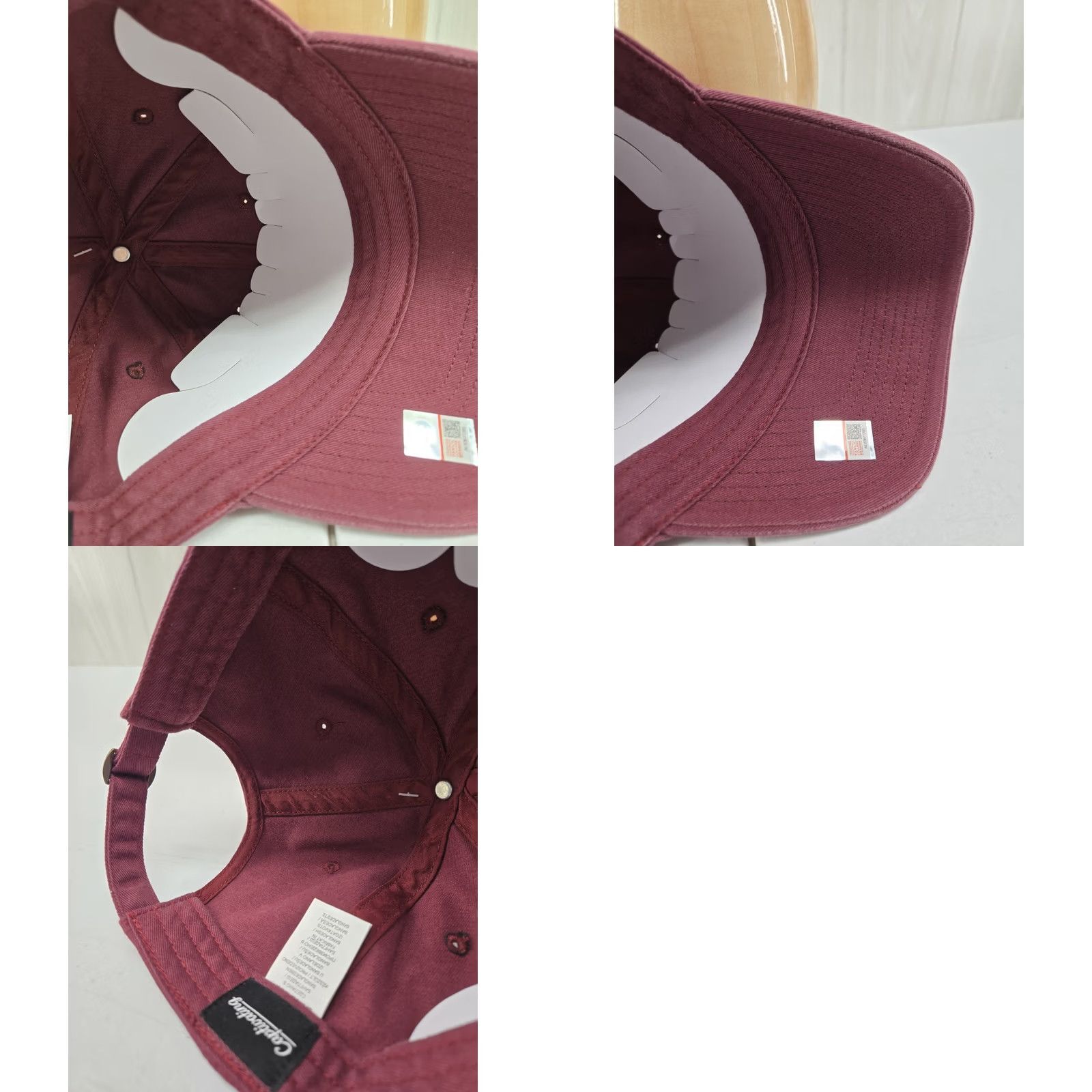 Vintage VINTAGE? Alabama A&M University Maroon Captivating Hat Hat Men One Size Maroon University Strapback Cotton Cap Captivating Mens Size ONE SIZE - 9 Thumbnail