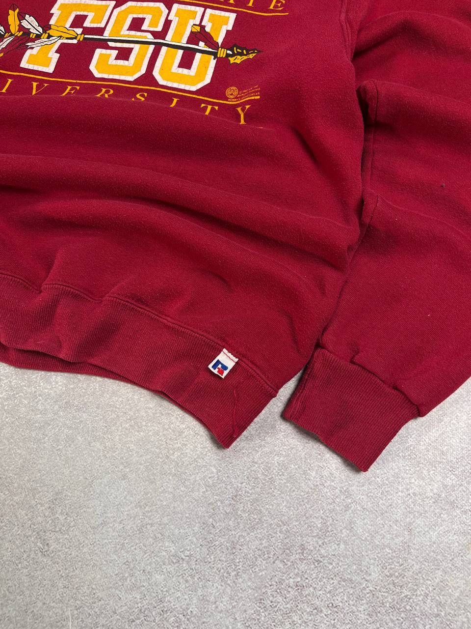 Vintage Vintage Florida State University Made In USA Boxy Crewneck L Size US L / EU 52-54 / 3 - 3 Thumbnail