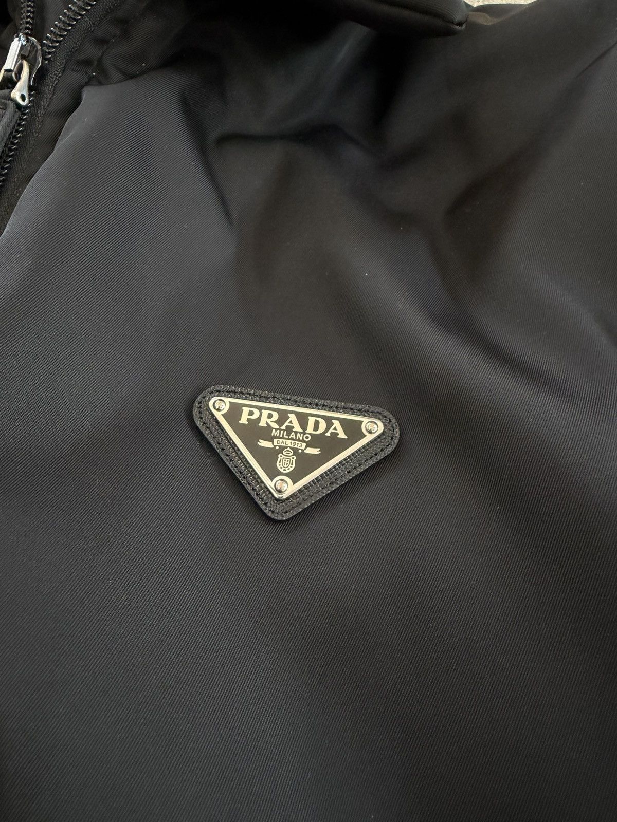 Prada Prada Cropped Re Nylon Down Jacket 2023 Small Black $3300 Size US S / EU 44-46 / 1 - 4 Thumbnail