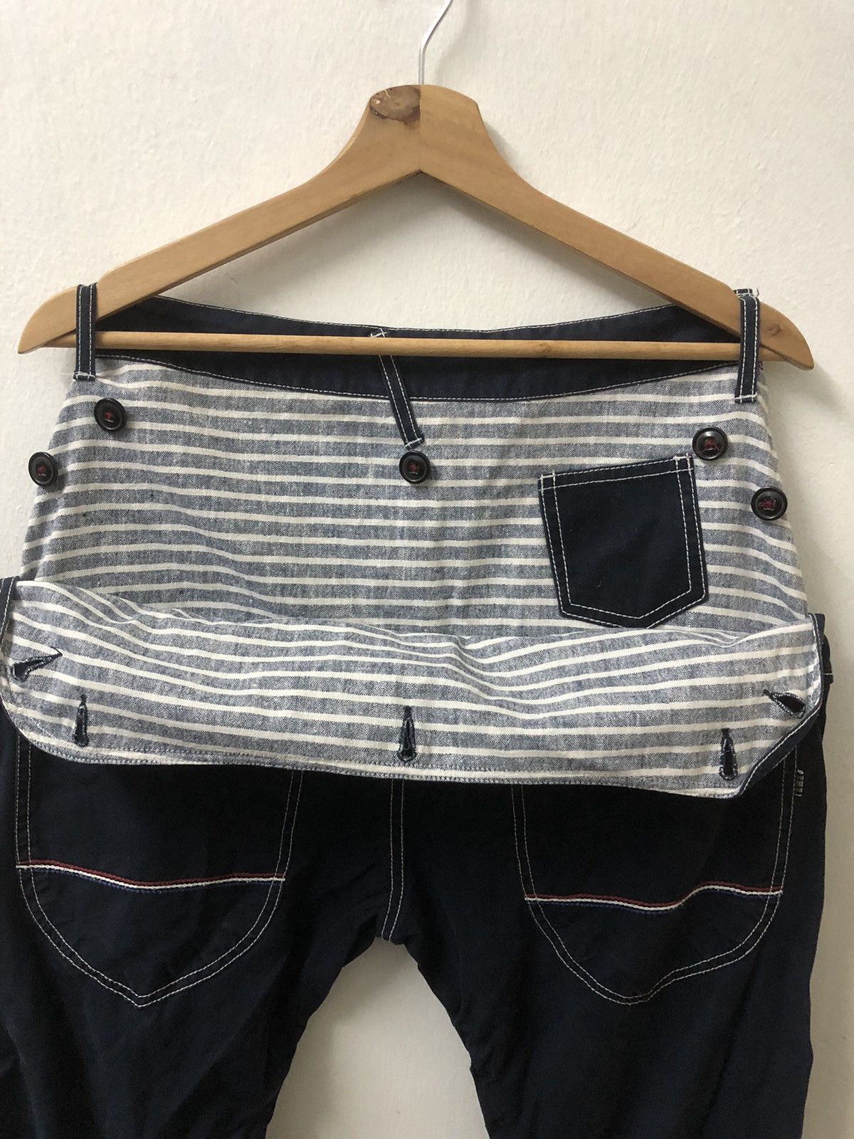 Japanese Brand × semanticdesign Semantic Design three-quarter shorts double layer backhit Size US 31 - 15 Thumbnail