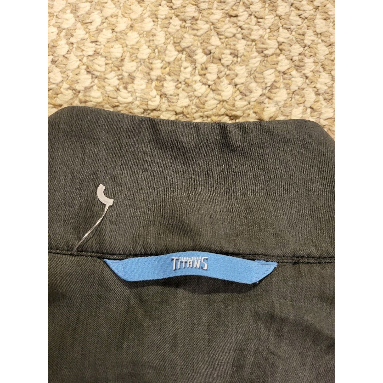 Nike Tennessee Titans NFL NIKE Mens Size Large Zip Up Jacket. Size US L / EU 52-54 / 3 - 7 Thumbnail
