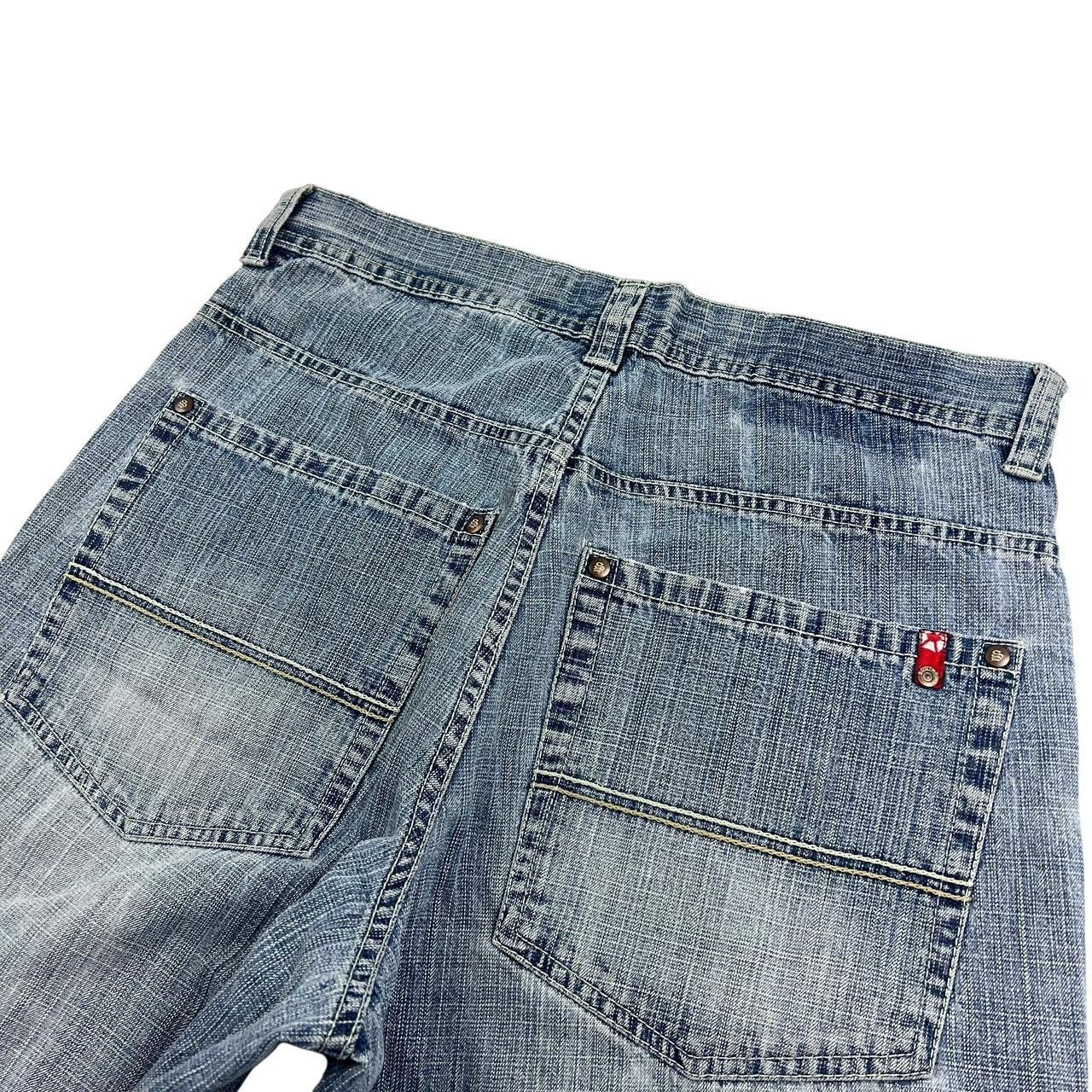 Southpole Vintage Baggy Light Wash Blue Southpole Jeans - Waist: 32” Size US 32 / EU 48 - 3 Thumbnail