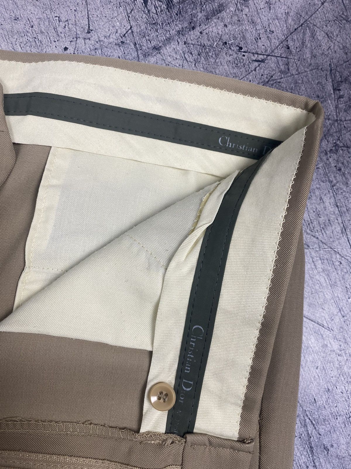 Christian Dior Monsieur × Vintage Vintage 90s Christian Dior Suit Pants Luxury rare Size US 34 / EU 50 - 17 Thumbnail