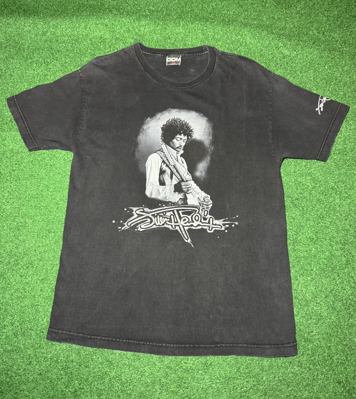 Band Tees × Vintage Vintage 90s Y2K Jimi Hendrix Lrg Rock N Roll FadedT Shirt Size US L / EU 52-54 / 3 - 1 Thumbnail