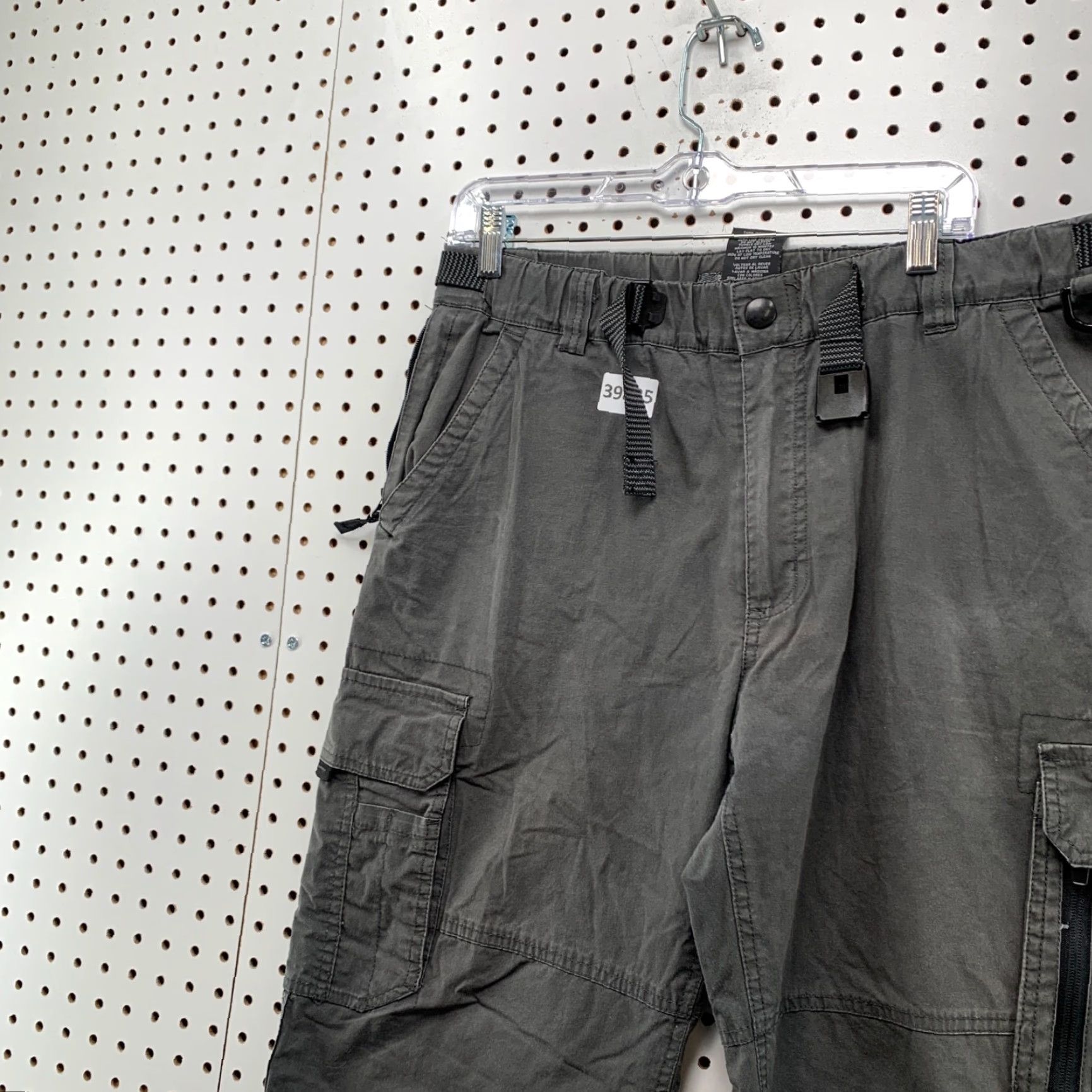 Vintage VINTAGE BC Clothing Cargo Pants Men M 34x27 Gray Cargo Pants Mens 34x27 Skateboard Baggy 90s 2000s Mens Size US 31 - 4 Thumbnail