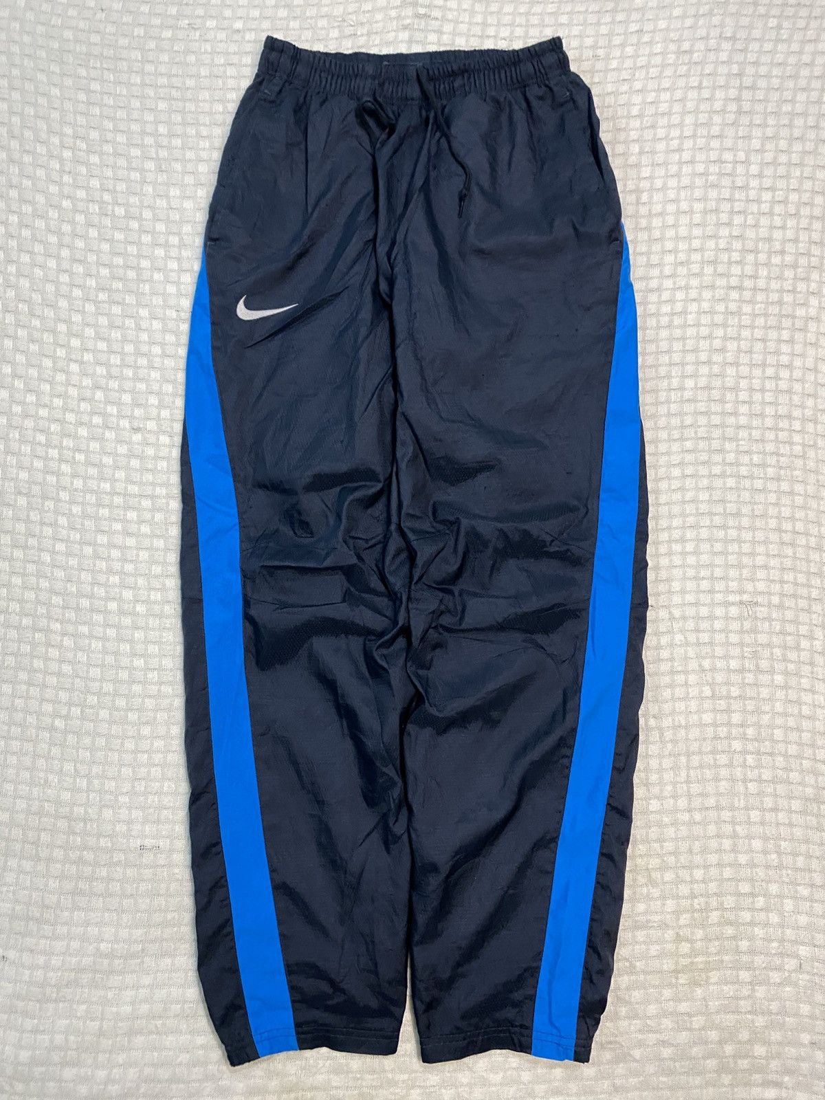 Comme des Garcons × Nike 💥LAST DROP Vintage Super Baggy Nike 90S LONG TRACK PANTS Y2K Size US 32 / EU 48 - 1 Thumbnail