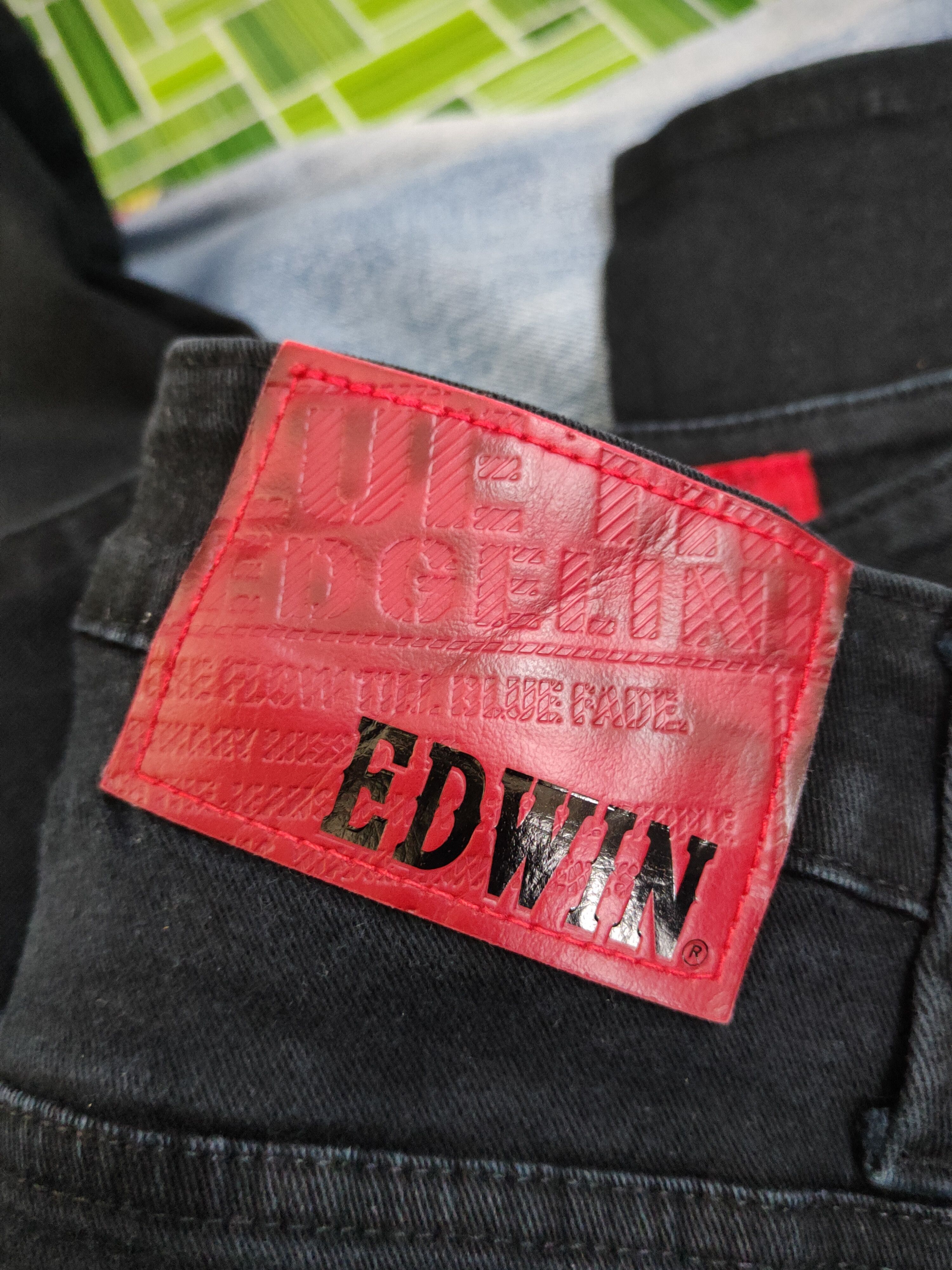 Edwin Edwin Black Distressed Ripped denim Jeans #W1501 Size US 30 / EU 46 - 13 Thumbnail