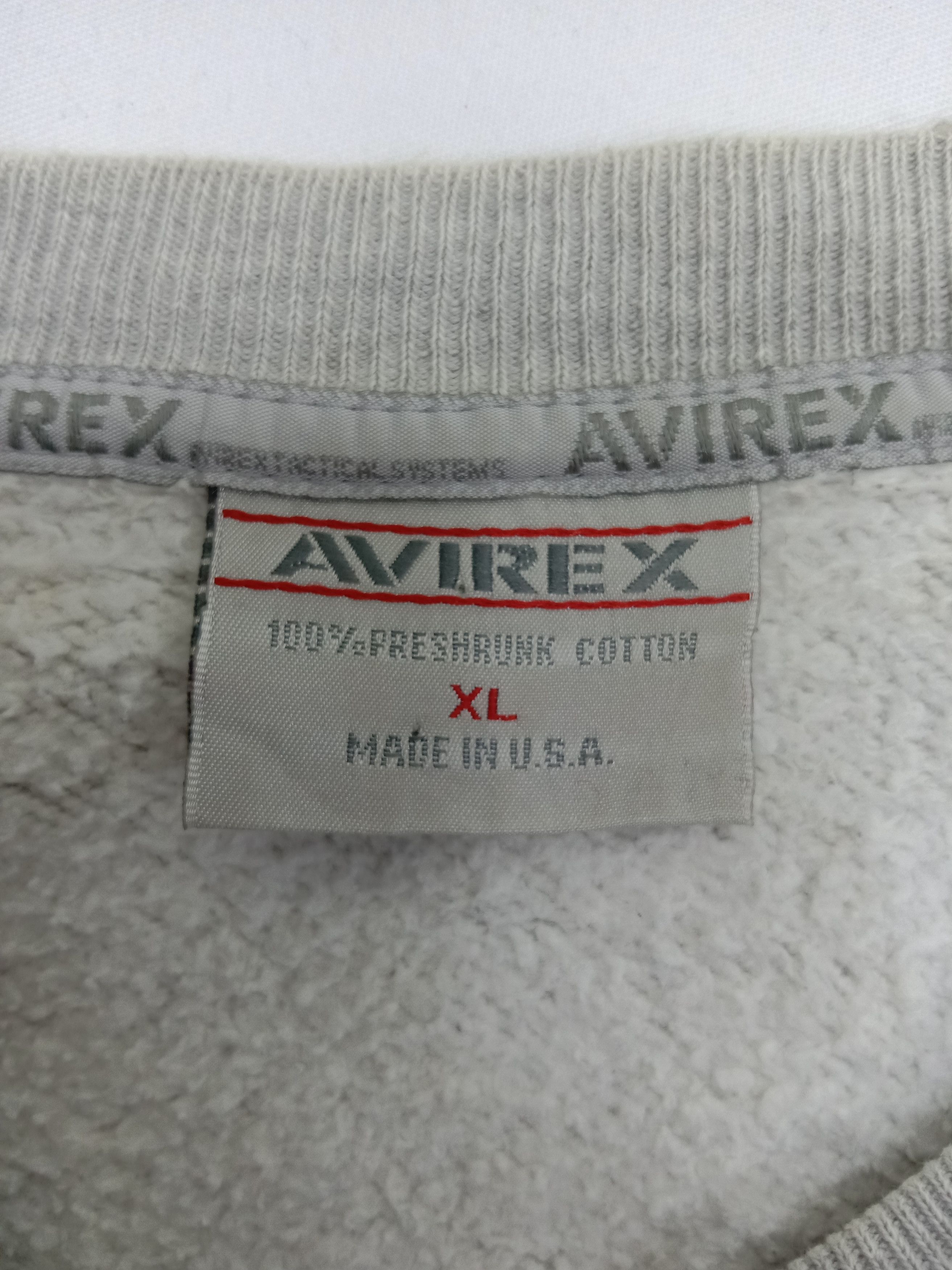 Avirex Vintage Avirex Spellout Sweatshirt Size US XL / EU 56 / 4 - 9 Thumbnail