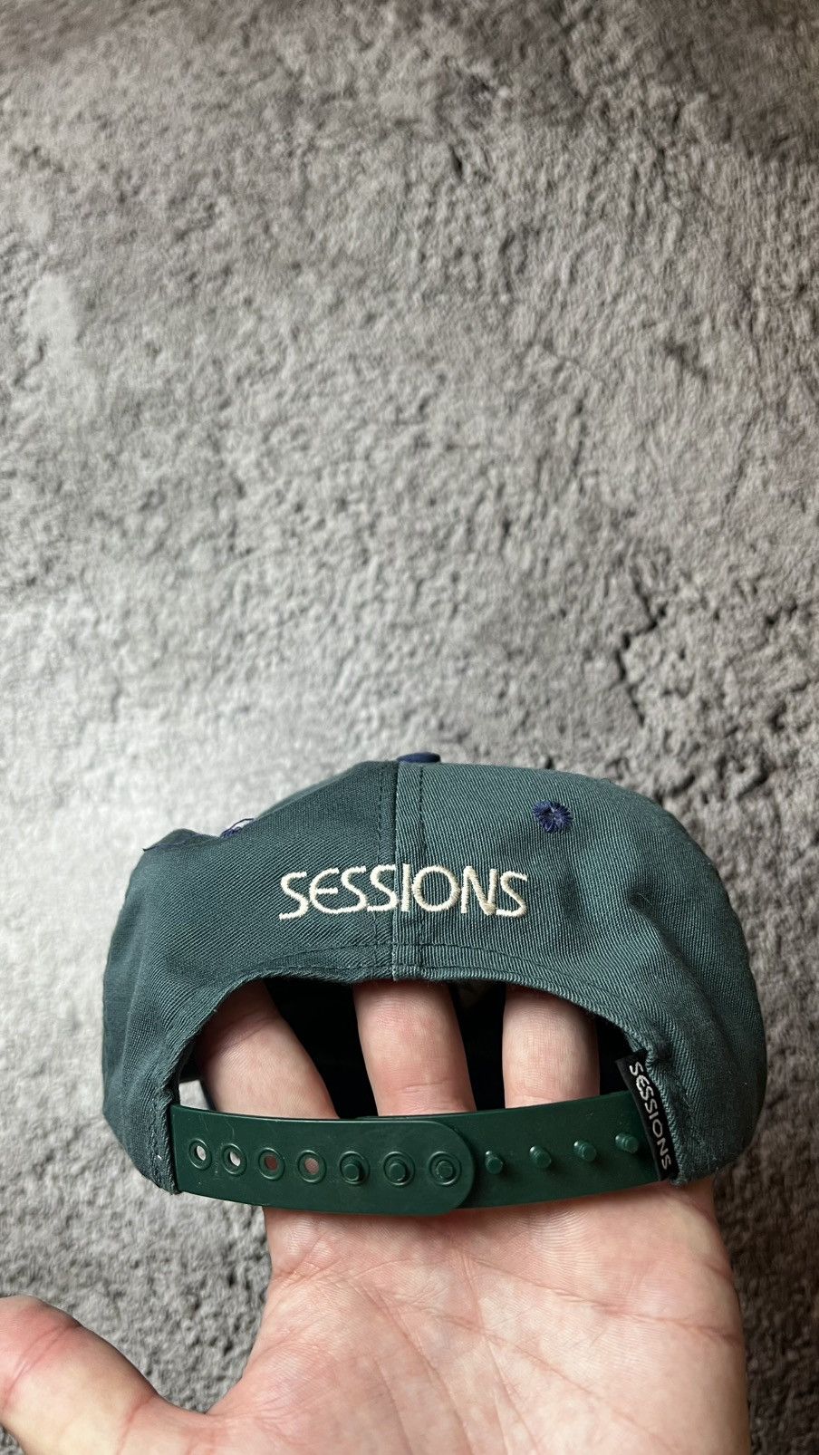 Sessions VTG 90’s Sessions skateboards vintage rare made in usa hat Size ONE SIZE - 2 Thumbnail