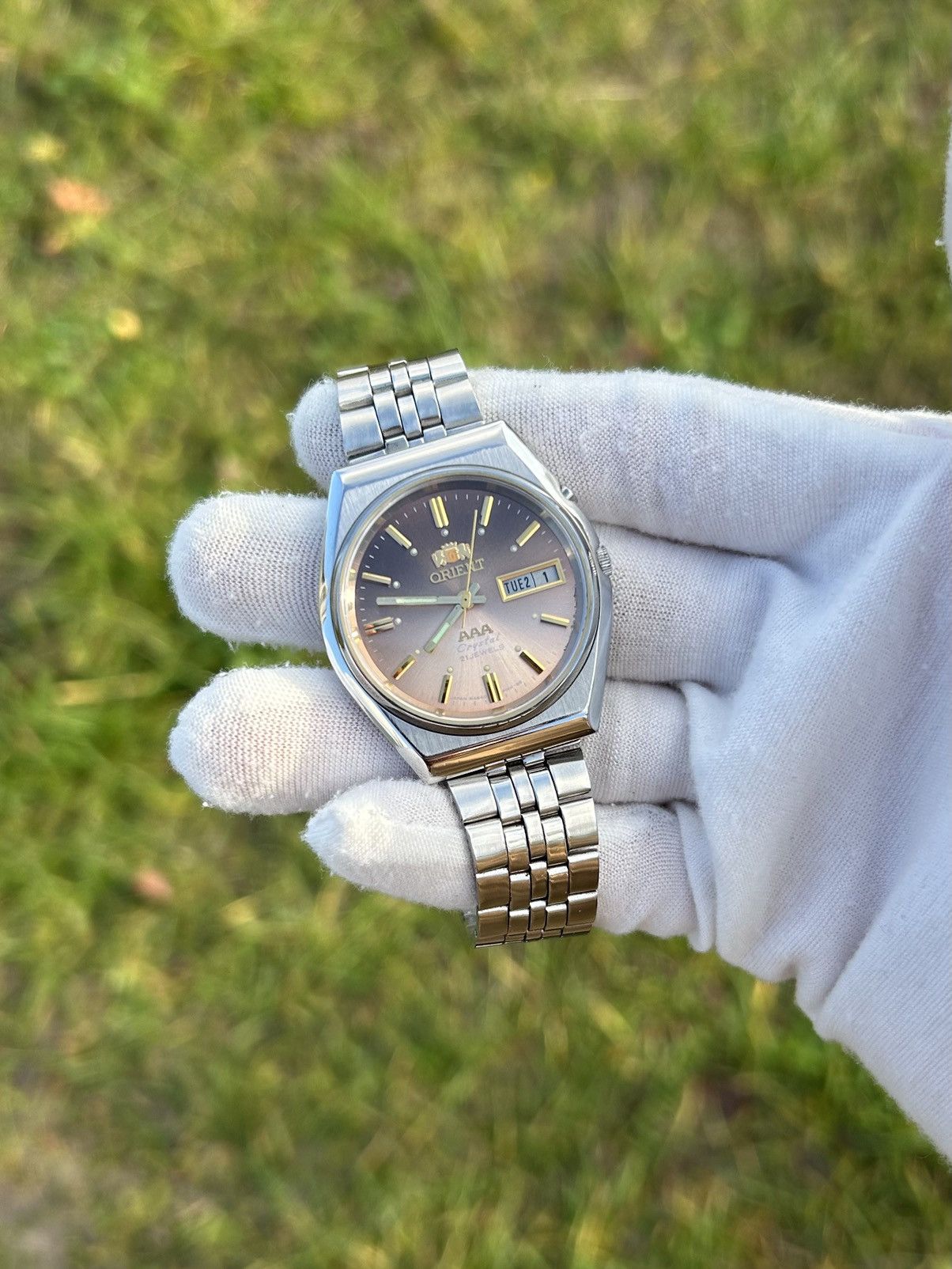 Orient Orient 3 Stars Watch Automatic Mechanical Japan 1990's Size ONE SIZE - 19 Thumbnail