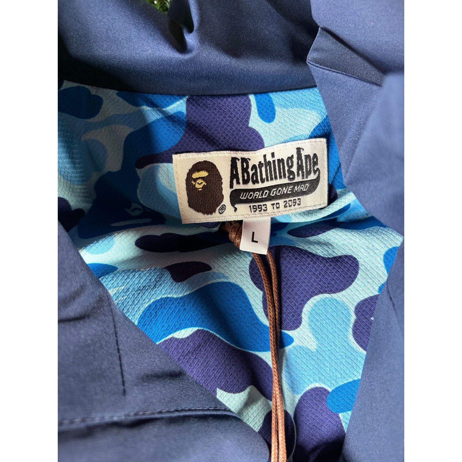Bape Bape X Pagani Navy Blue ABC Camo Jacket Size Medium Size US M / EU 48-50 / 2 - 4 Thumbnail