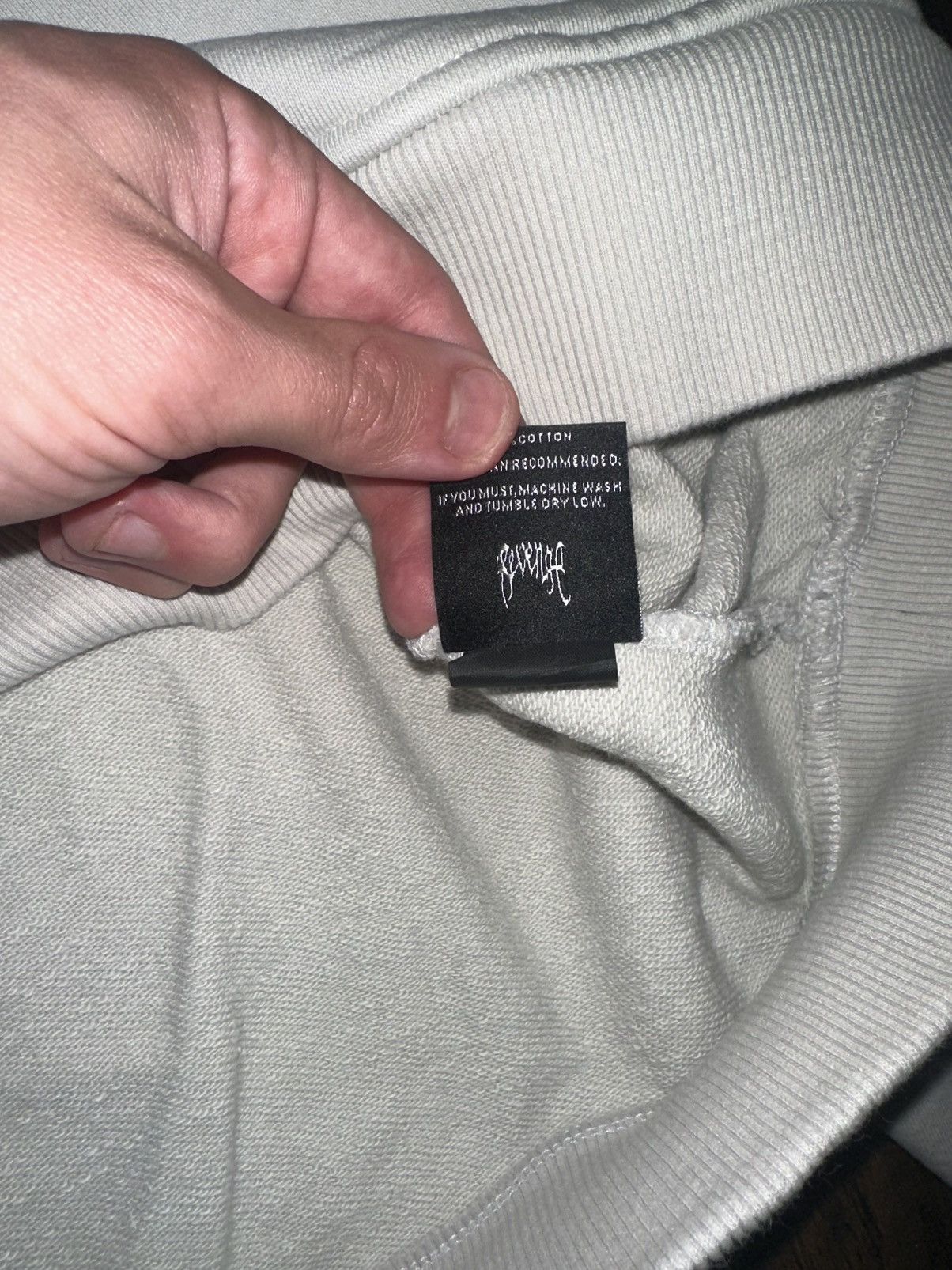 Revenge X Kill Outline Hoodie Cement/Red Size US M / EU 48-50 / 2 - 5 Thumbnail