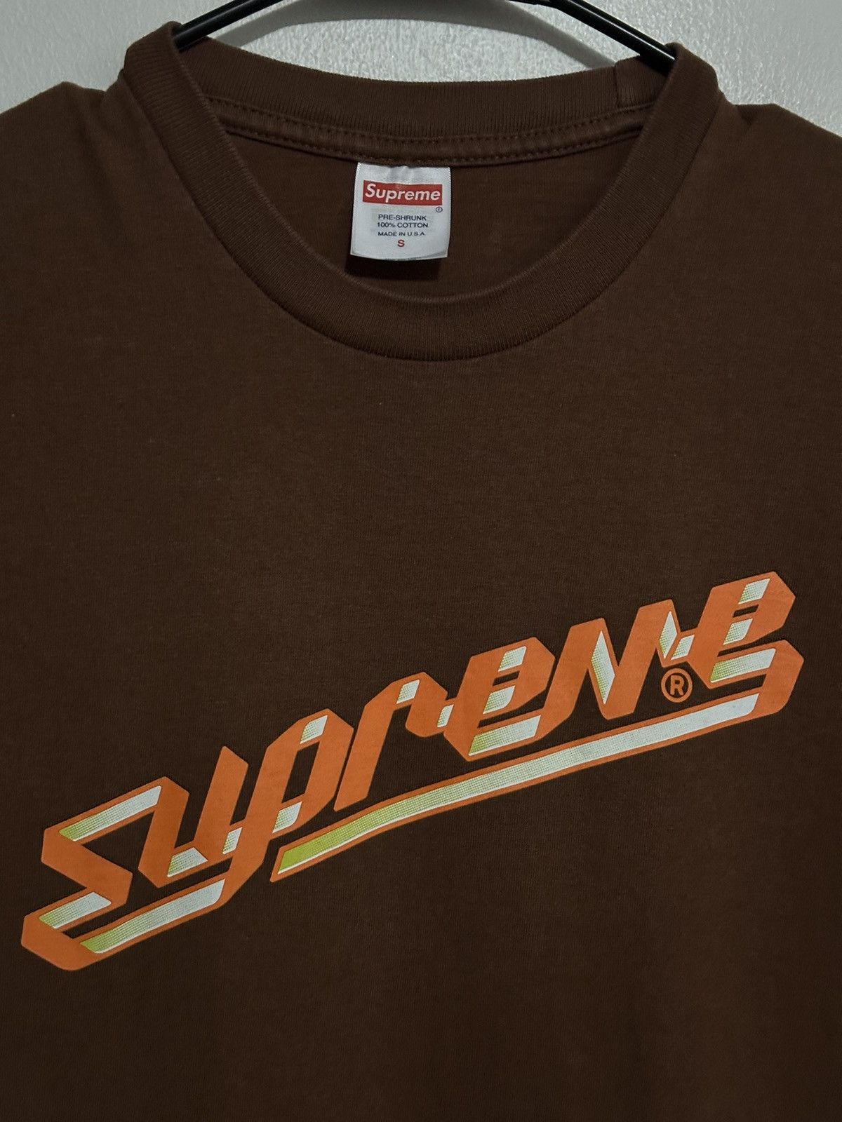 Supreme Supreme Banner Tee Size US S / EU 44-46 / 1 - 2 Thumbnail