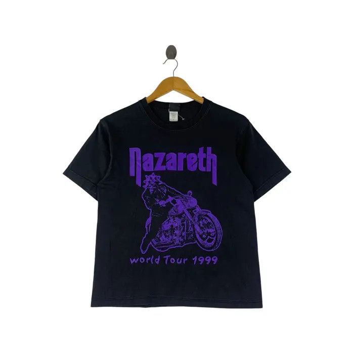 Vintage Vintage 1999 NAZARETH BOOGALOO World Tour Tee Shirt Size US S / EU 44-46 / 1 - 1 Thumbnail