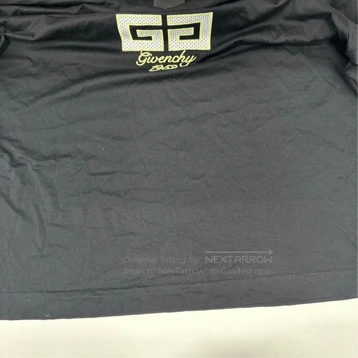Givenchy Givenchy SS24 Logo Embroidered Men's Short-Sleeve T-Shirt. Size US XL / EU 56 / 4 - 6 Thumbnail