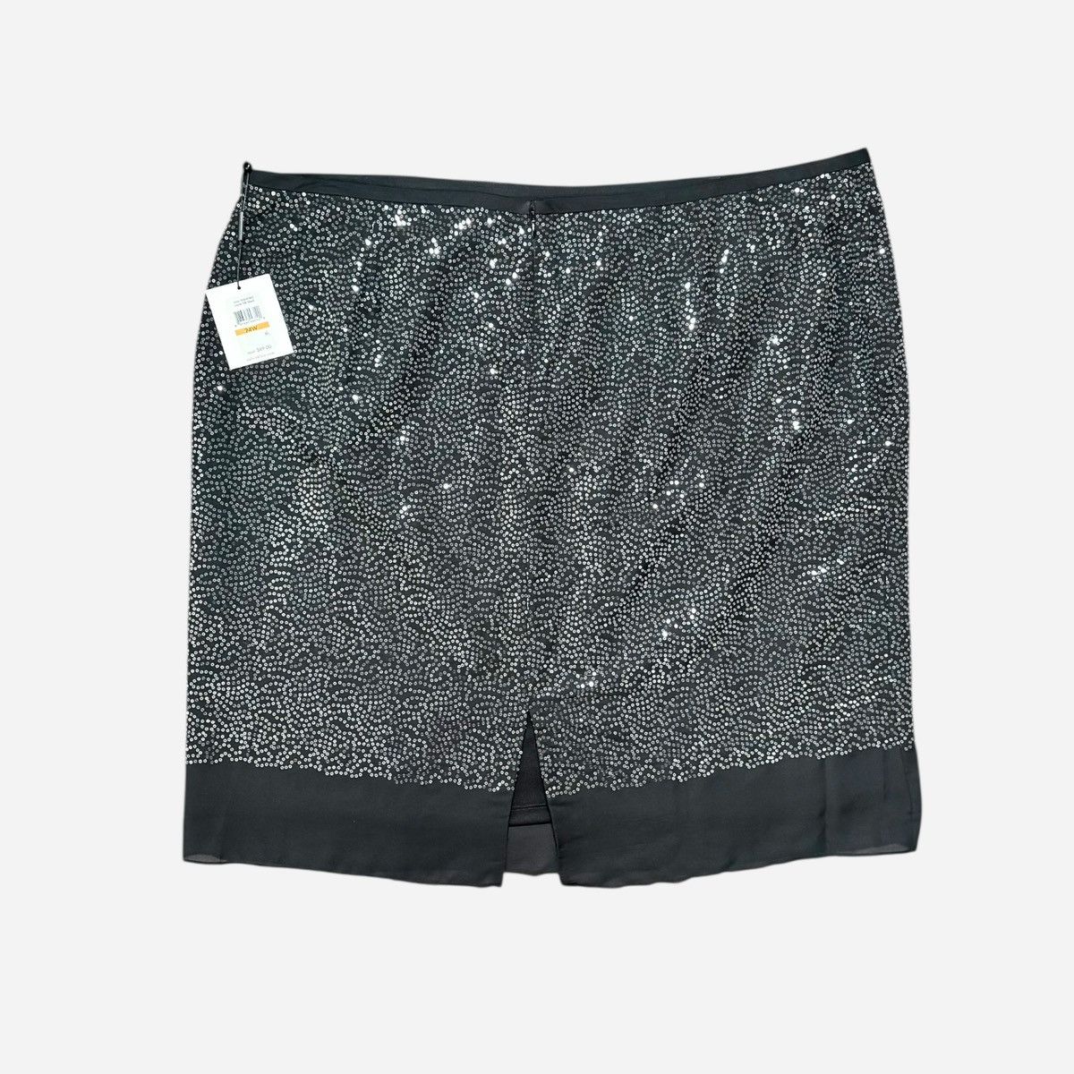 Calvin Klein Calvin Klein Woman Plus Size Blk Sequin Evening Skirt Sz 24W Size 34" / US 12 / IT 48 - 13 Thumbnail