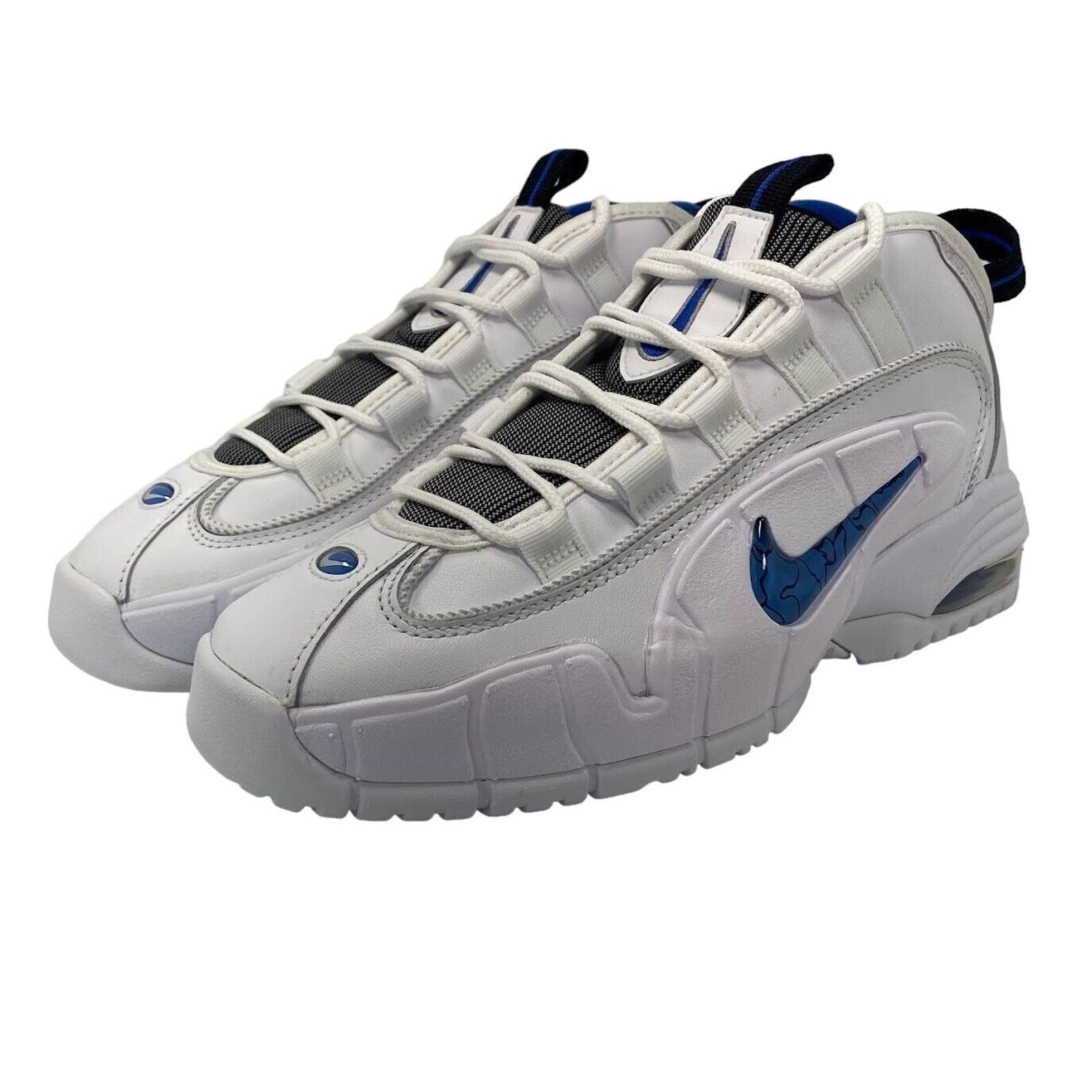 Nike NEW Nike Air Max Penny White Blue DV0684-100 Size US 8 / EU 41 - 1 Thumbnail