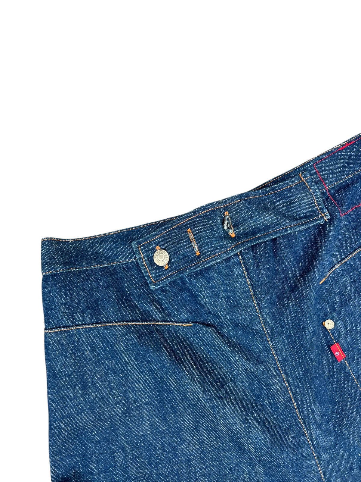 Levi's Vintage 2000 Levi’s Red Super Wide Hakama Denim Pant Size US 29 - 13 Thumbnail