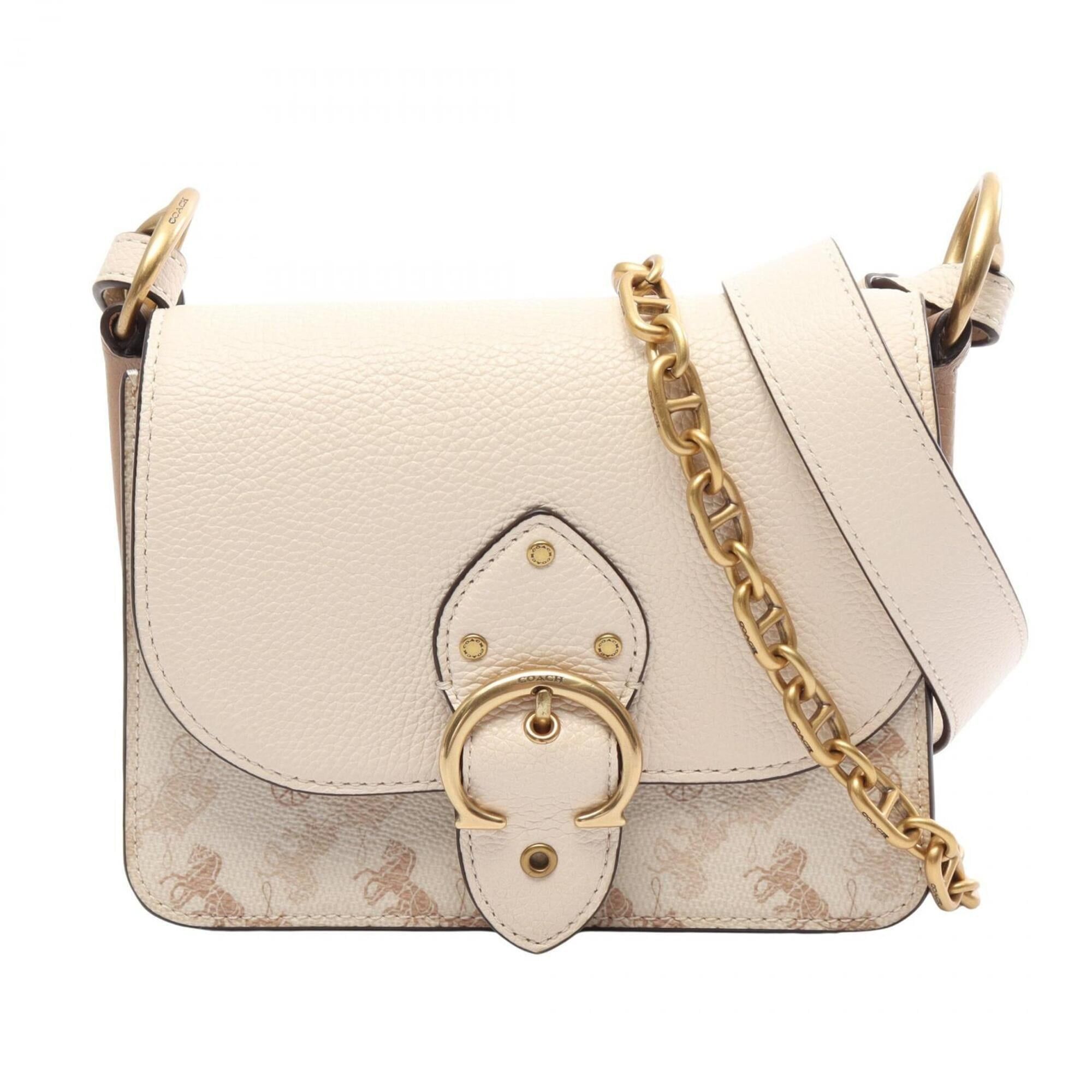 Coach Coach 2-Way Shoulder Bag F34511, Pebbled Leather, Black 