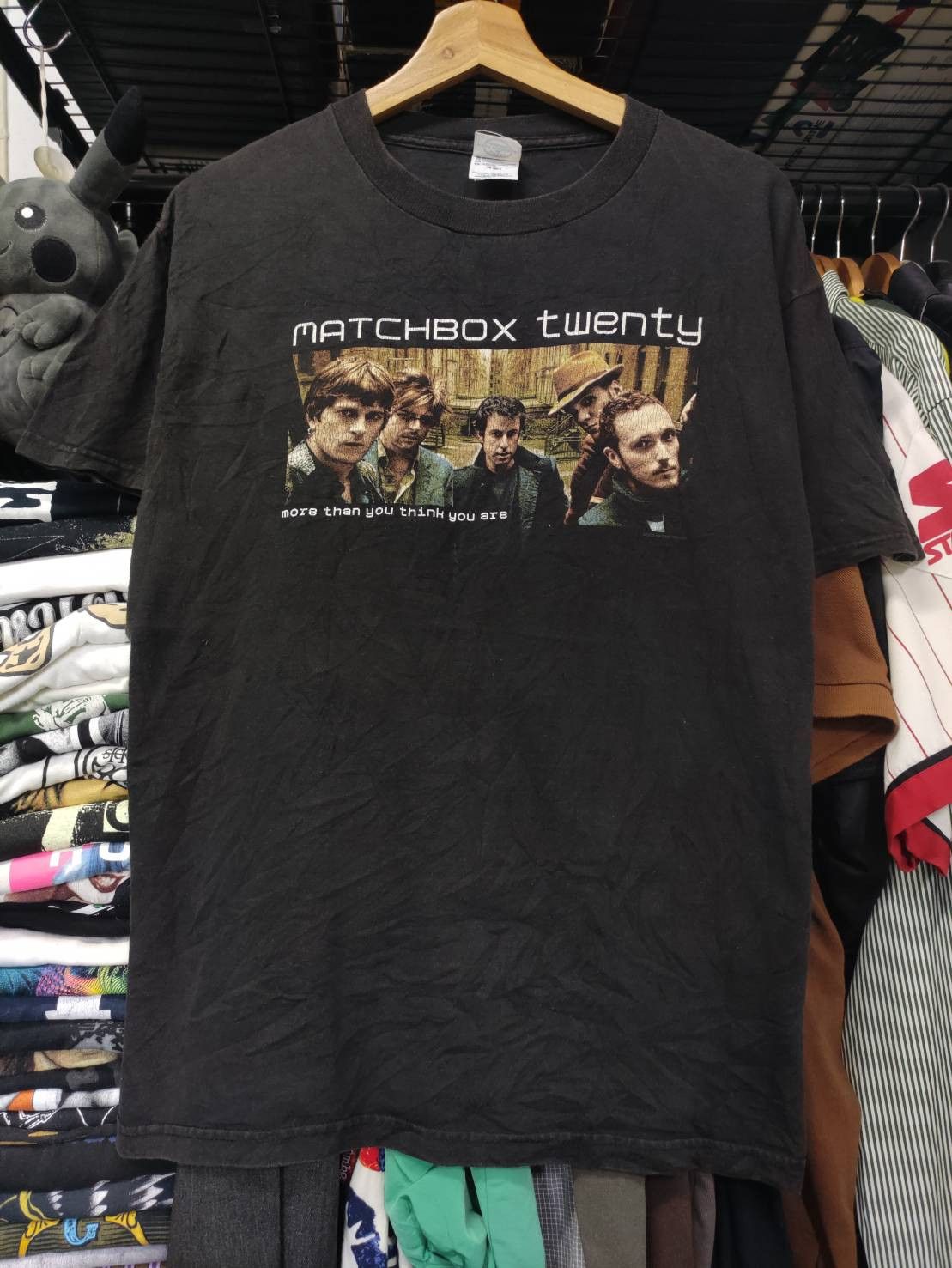 Band Tees Vtg 00's Matchbox Twenty " More Than You Think You Are " Size US M / EU 48-50 / 2 - 3 Thumbnail