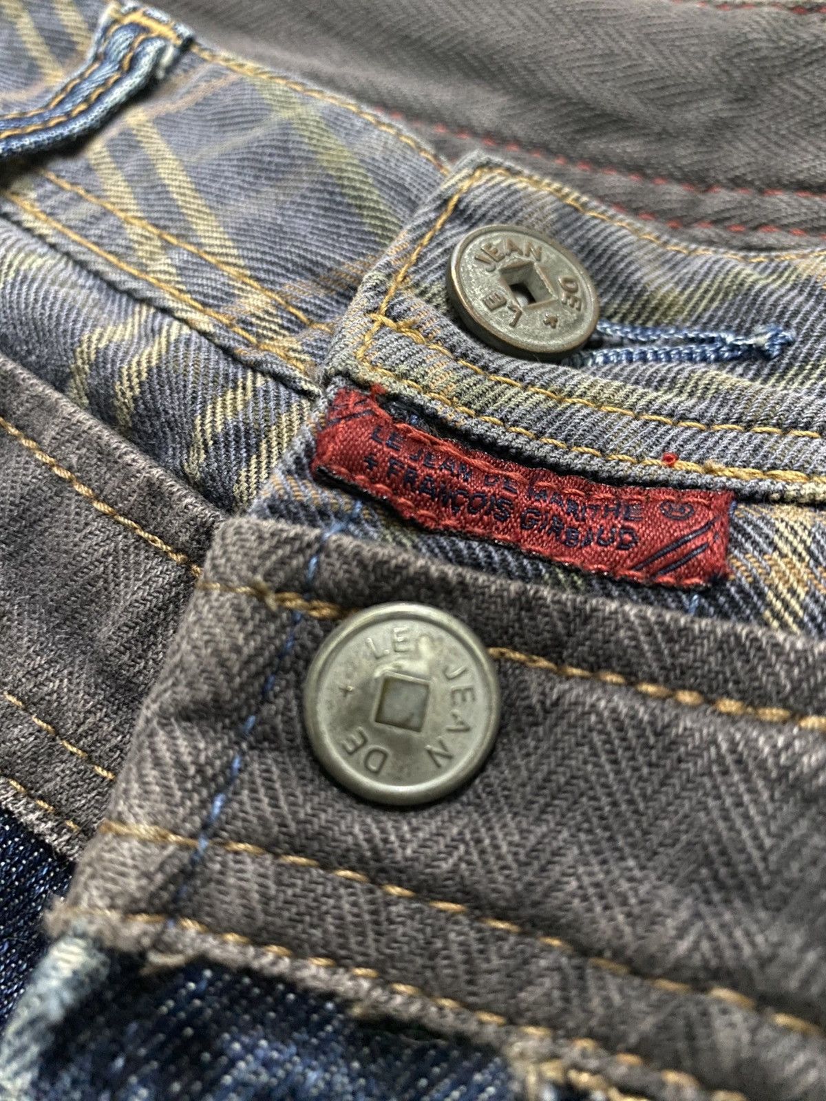 If Six Was Nine × Japanese Brand × Marithe + Francois Girbaud 2000s-Marithe Francois Girbaud Double Wise Jeans Pants Size US 31 - 14 Thumbnail