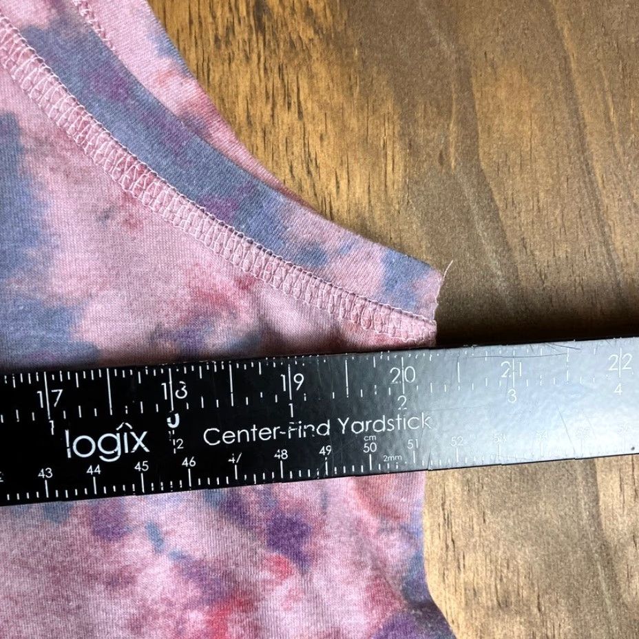 Eddie Bauer Eddie Bauer Womens Tank Pink Purple Tie Dye Switchback Activewear XLarge Tank Womens XL Pink Tie Dye Switchback Activewear Size XL / US 12-14 / IT 48-50 - 7 Thumbnail