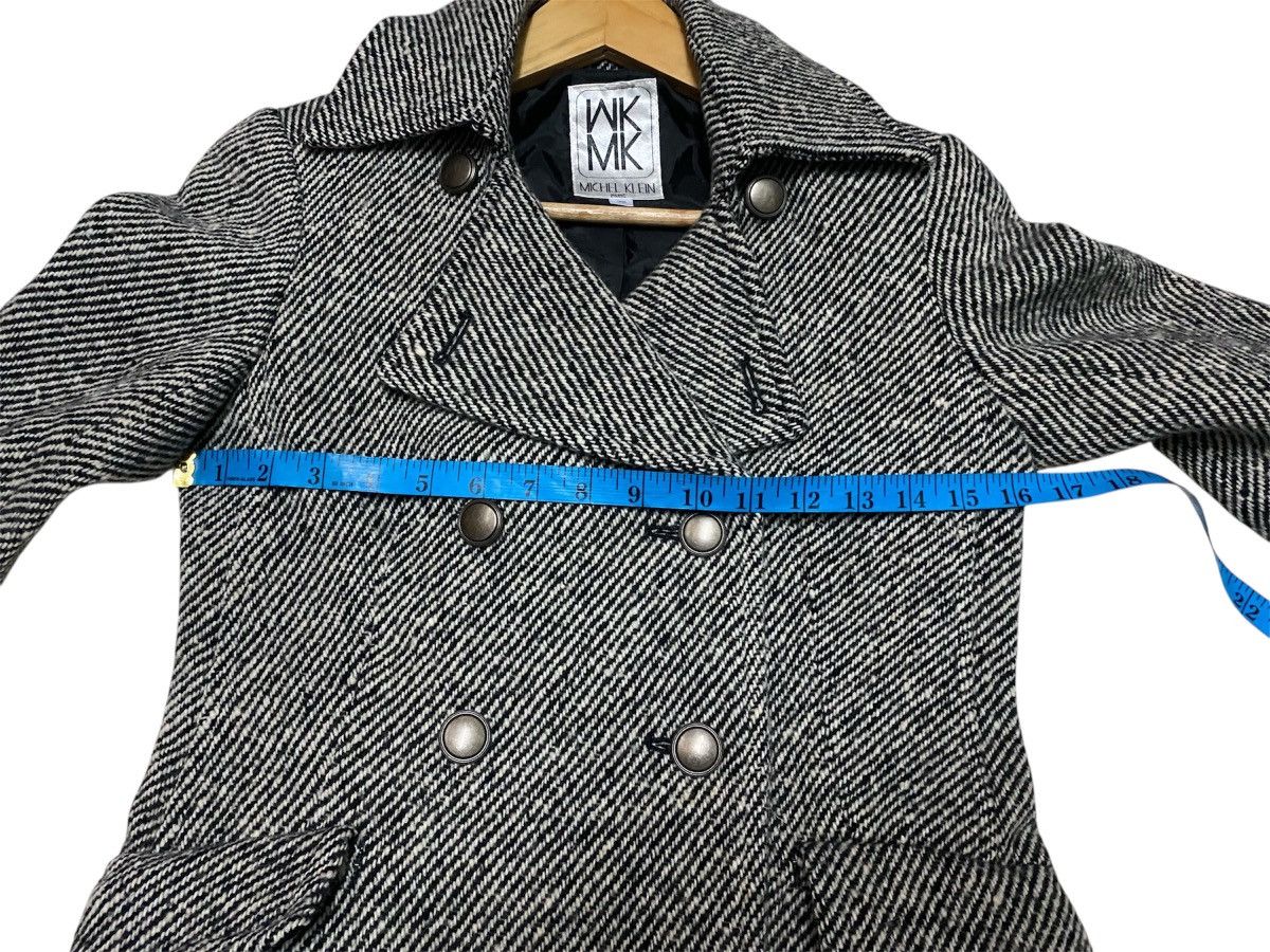 Calvin Klein × Designer × Michel Klein MICHEL KLEIN Wool Women Blazer Size XS / US 0-2 / IT 36-38 - 15 Thumbnail