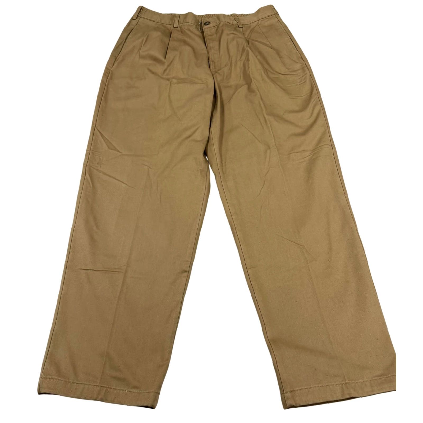Vintage **L.L.Bean Mens Comfort Waist Pants 40x32 Brown Chino** User: L.L.Bean Mens Comfort Waist Pants 40x32 Brown Chino Size US 40 / EU 56 - 2 Thumbnail