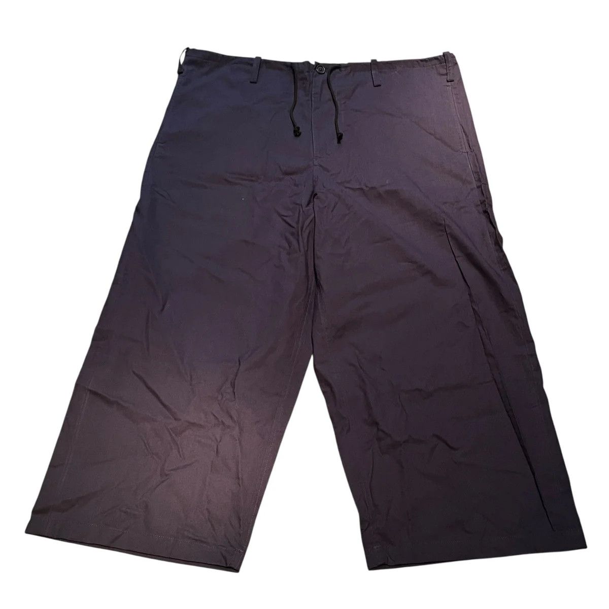 Yohji Yamamoto Yohji Yamamoto pour homme/HD-P30-011 Cotton wide-leg pants Size US 40 / EU 56 - 1 Thumbnail