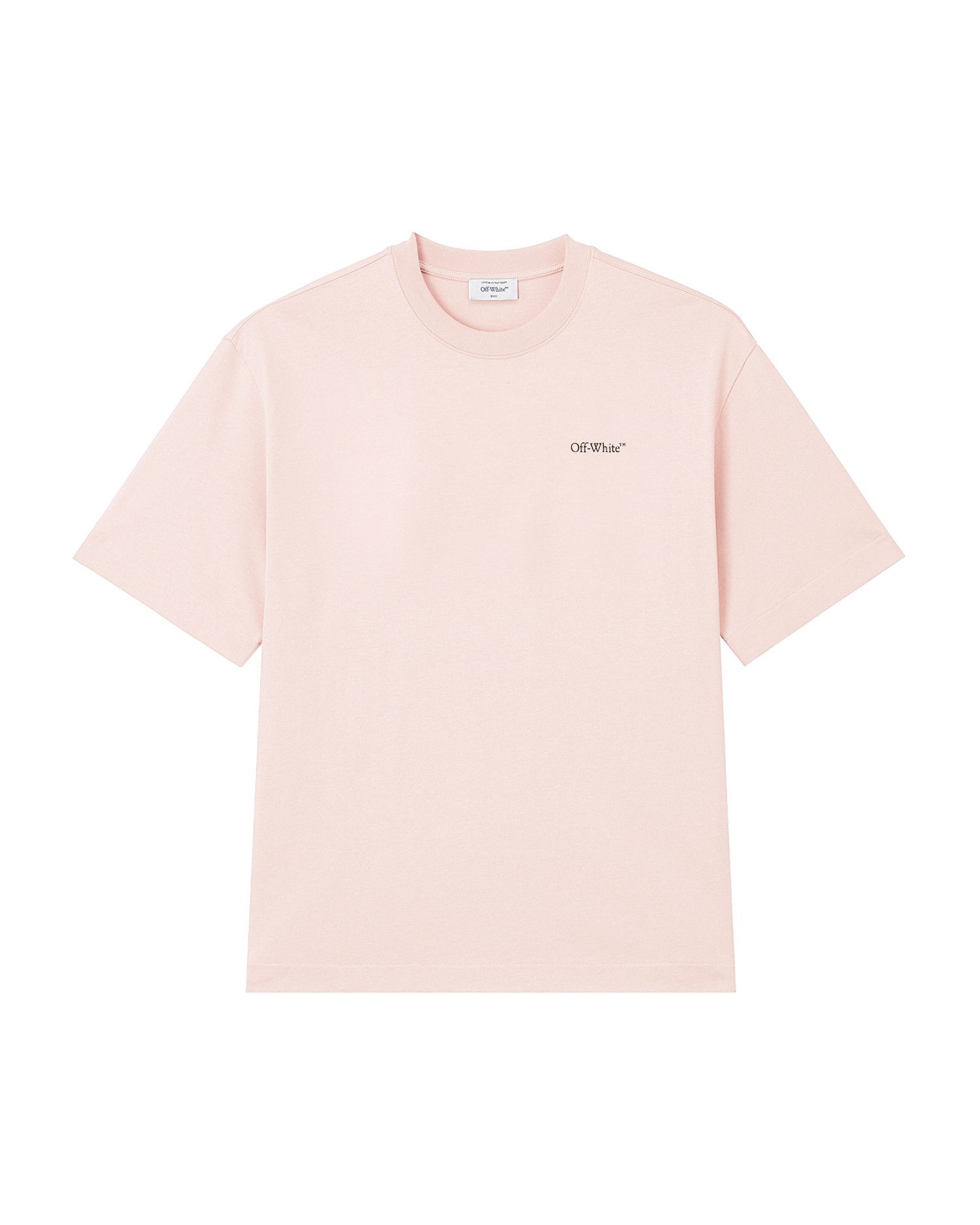 Off-White Off-White SS19 Graffiti Pink Arrows Short Sleeve T-Shirt