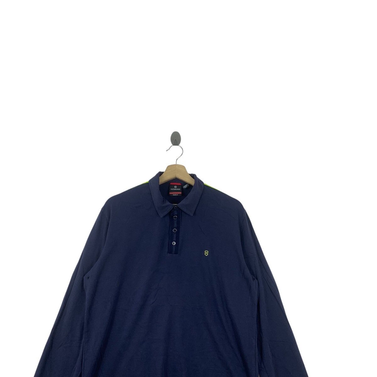 Victorinox VICTORINOX Swiss Army Minimalist Design Polo Tee Shirt Size US L / EU 52-54 / 3 - 2 Thumbnail