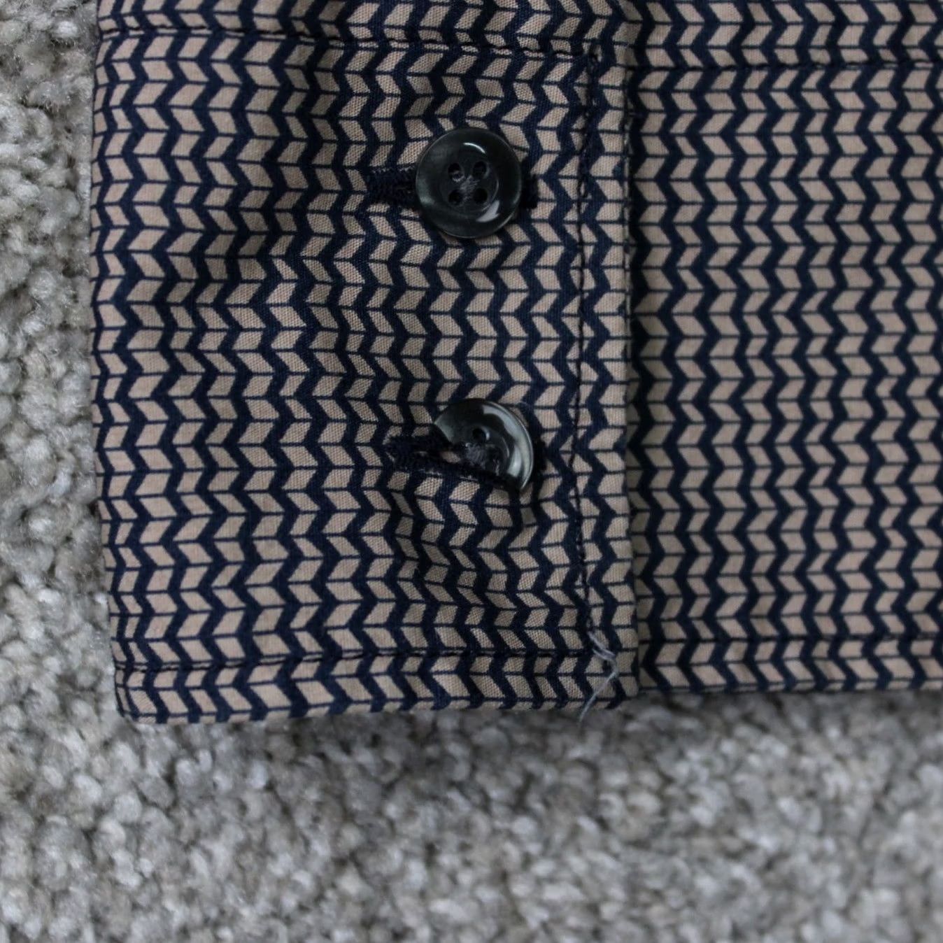 Hugo Boss HUGO BOSS Doolittle Shirt Mens 2XL XXL Gray 100% Cotton L/S Button Up Shirt Size US XXL / EU 58 / 5 - 6 Thumbnail