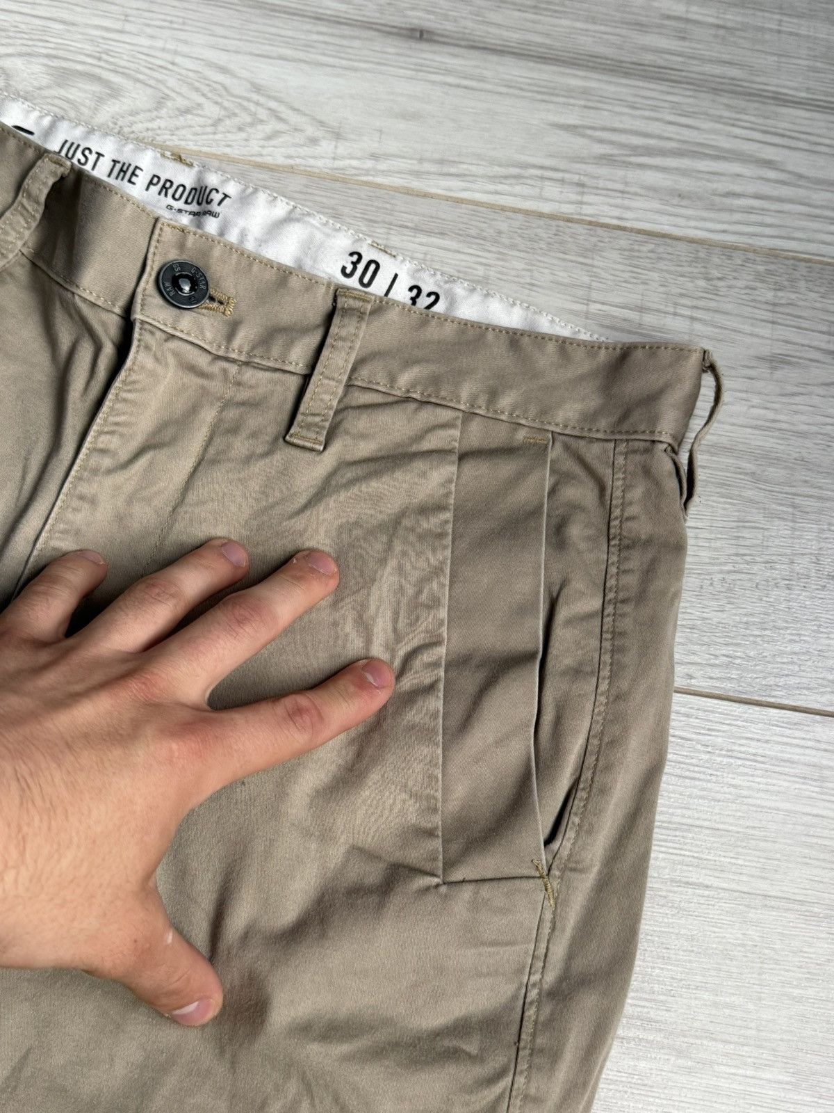 Designer × G-Star G-Star Raw Pants Size US 30 / EU 46 - 4 Thumbnail