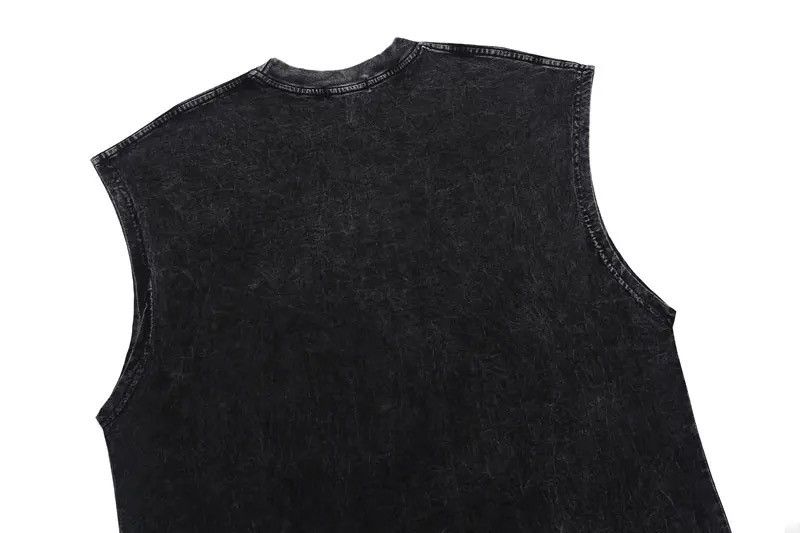 Japanese Brand Skull Eyes Graphic Print Sleeveless Shirt Size US L / EU 52-54 / 3 - 2 Thumbnail