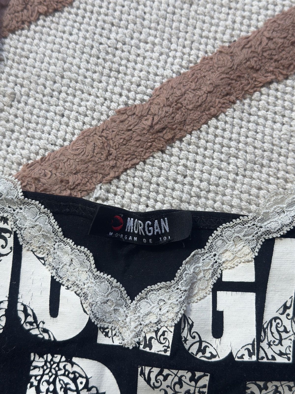 Morgan Homme VINTAGE MORGAN DE TOI 2000s TANK TOP Size M / US 6-8 / IT 42-44 - 3 Thumbnail
