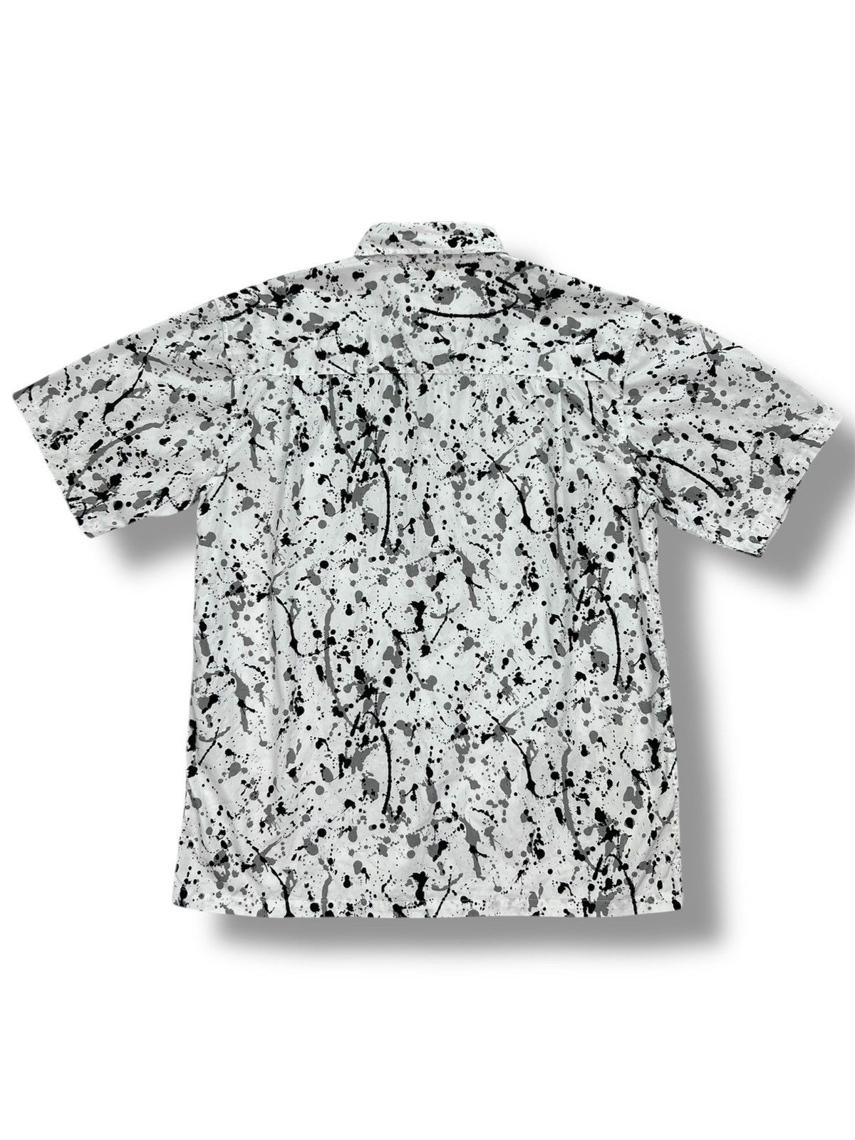 Japanese Brand Omkoe Paint Splatter Pattern Shirt Size US L / EU 52-54 / 3 - 2 Thumbnail