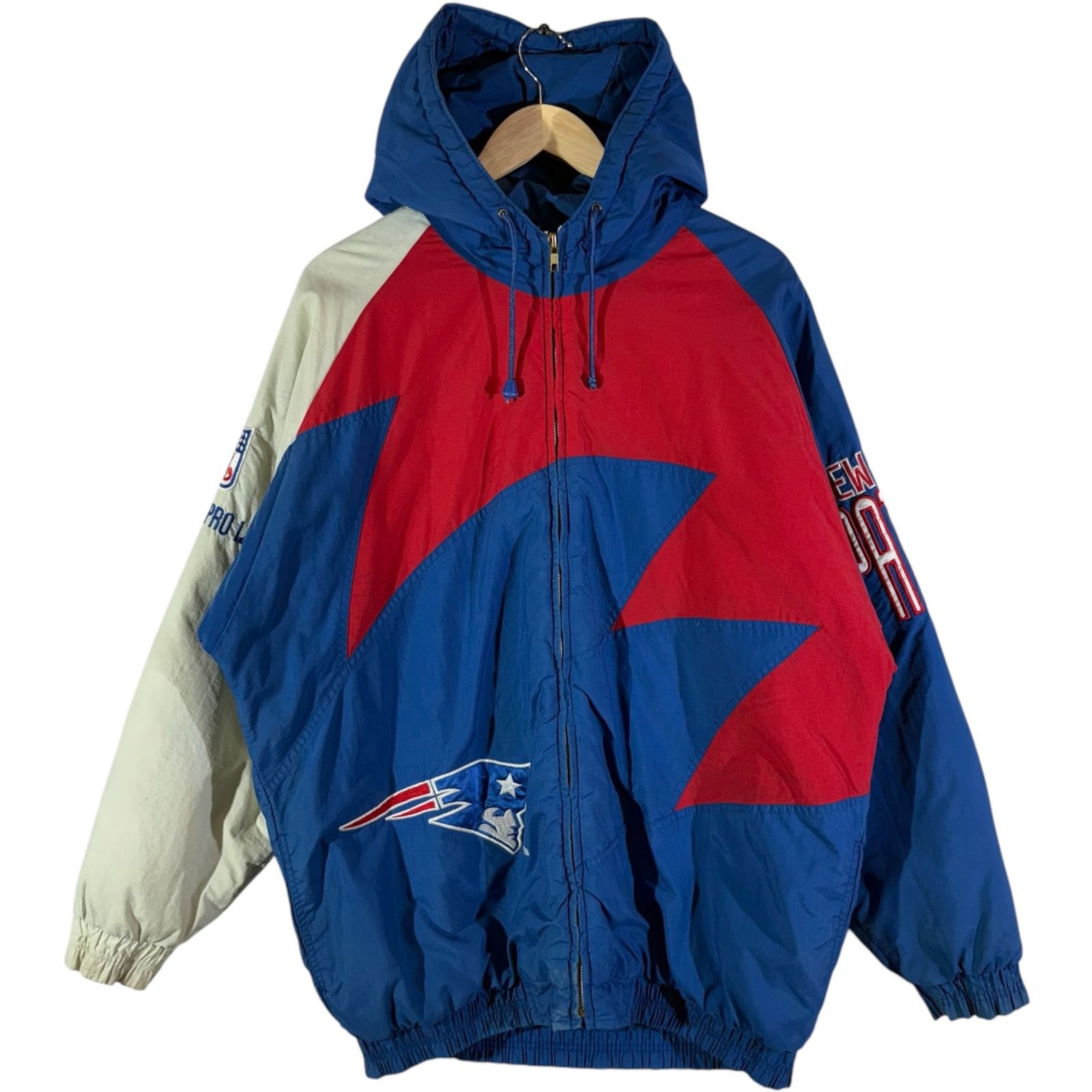 Logo Athletic Vintage New England Patriots Team Logo NFL Jacket XXL Size US XXL / EU 58 / 5 - 1 Thumbnail