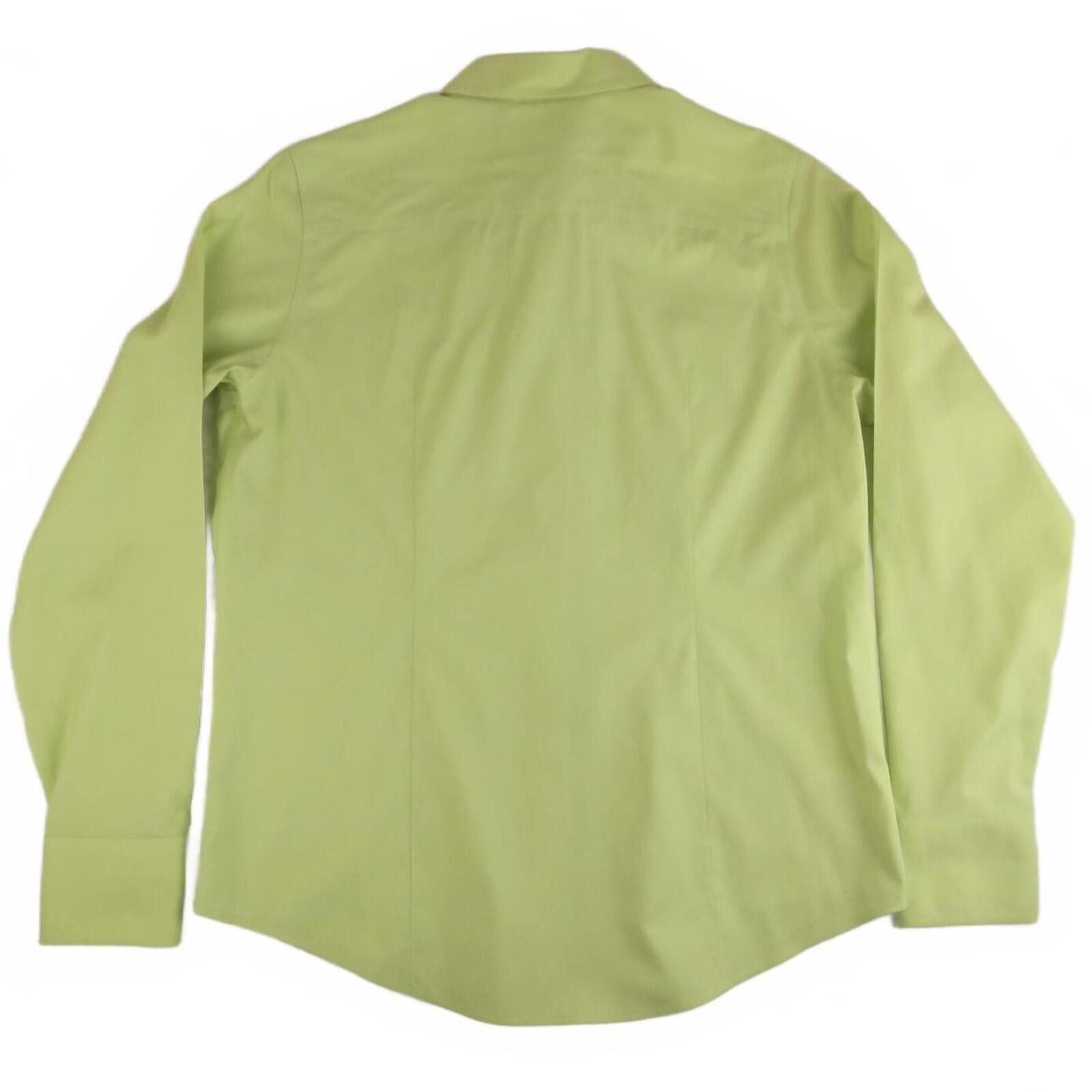 Eddie Bauer Eddie Bauer Stretch Light Green Button-Up Women's Medium Size M / US 6-8 / IT 42-44 - 4 Thumbnail