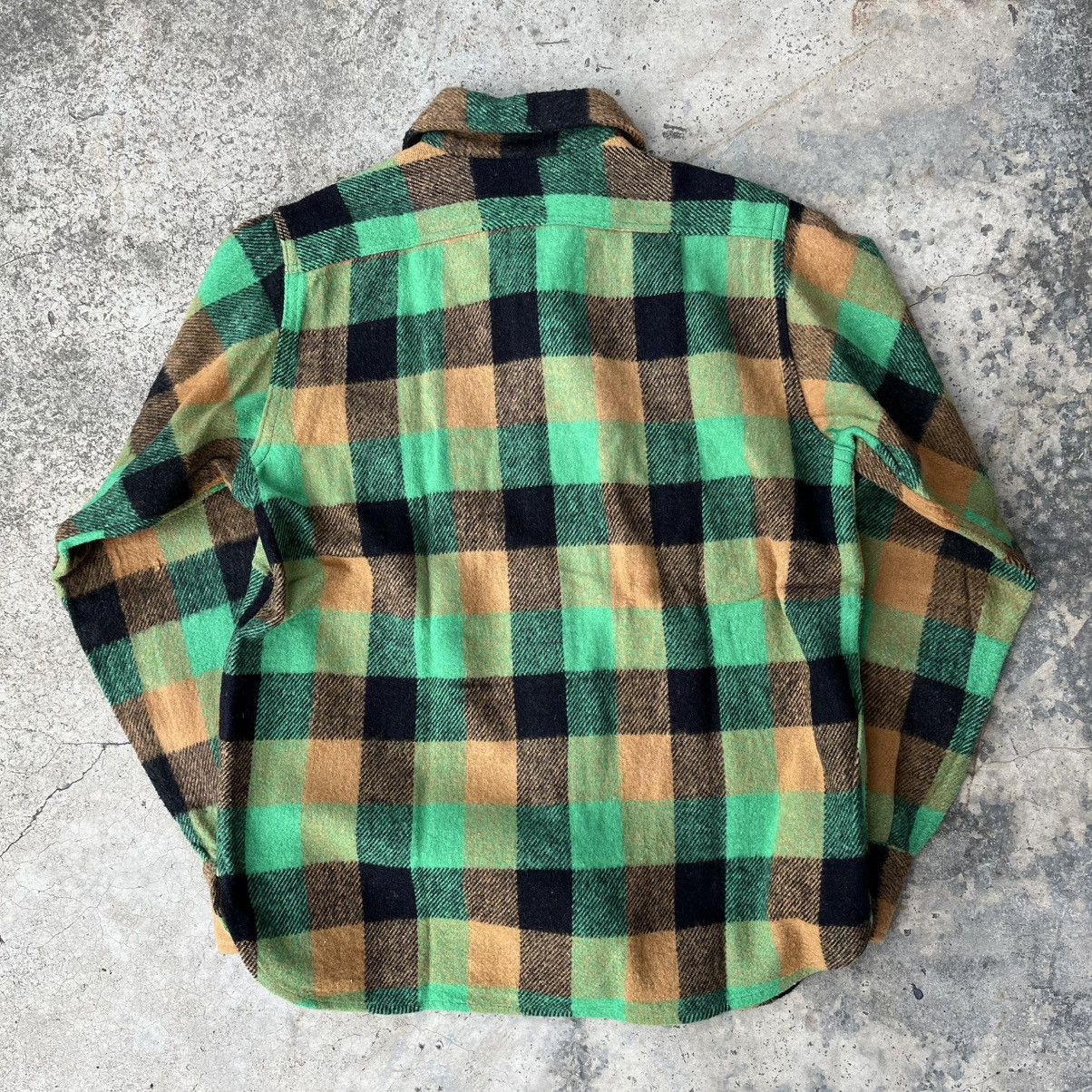 FiveBrother Vintage 50s Five Brothers Wool Plaid Flannel Size US L / EU 52-54 / 3 - 5 Thumbnail