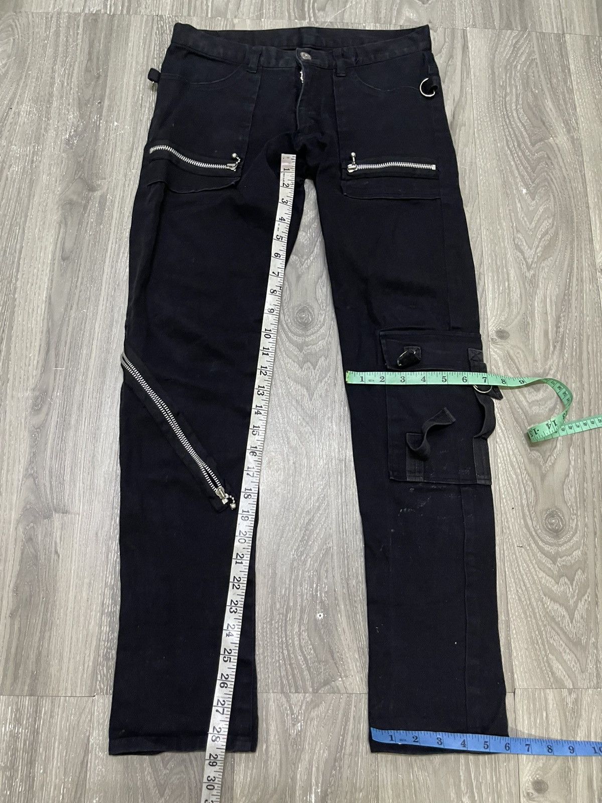 If Six Was Nine Jepanes Brand Chaos London Punk Bondage Pants Size US 28 / EU 44 - 12 Thumbnail