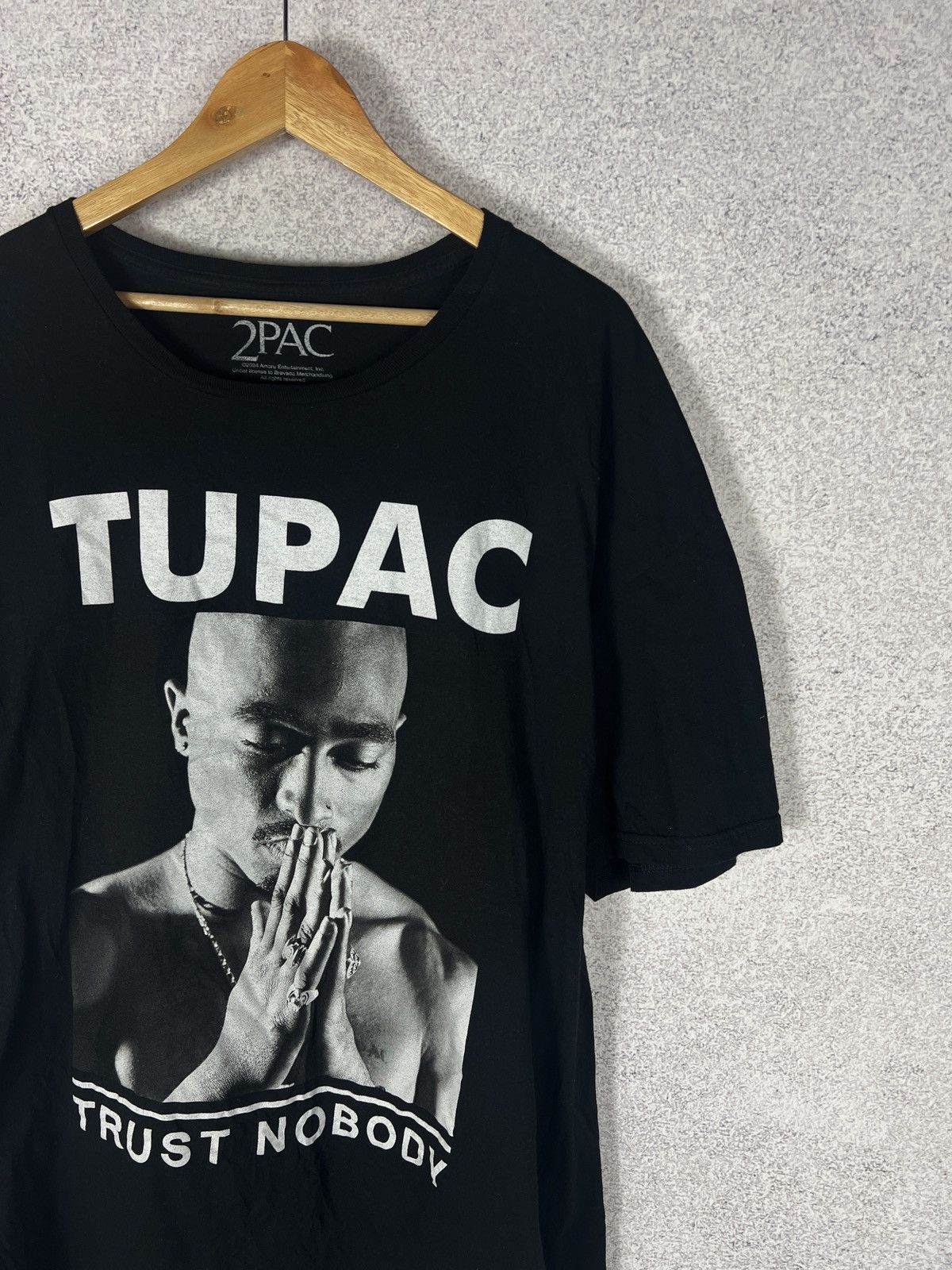 Rap Tees Vintage Tupac 2Pac Trust Nobody Band Rap Tee Size XXXL 3XL Size US XXL / EU 58 / 5 - 2 Thumbnail