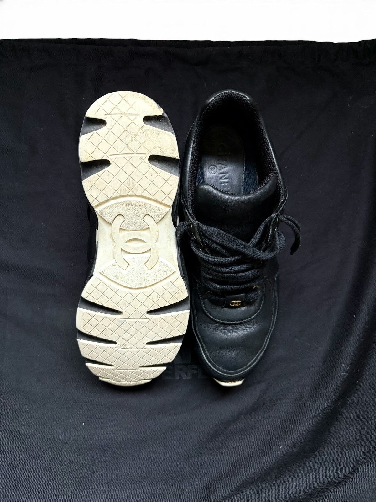 Chanel Chanel Lambskin Runner Sneaker Size US 9.5 / EU 42-43 - 6 Thumbnail