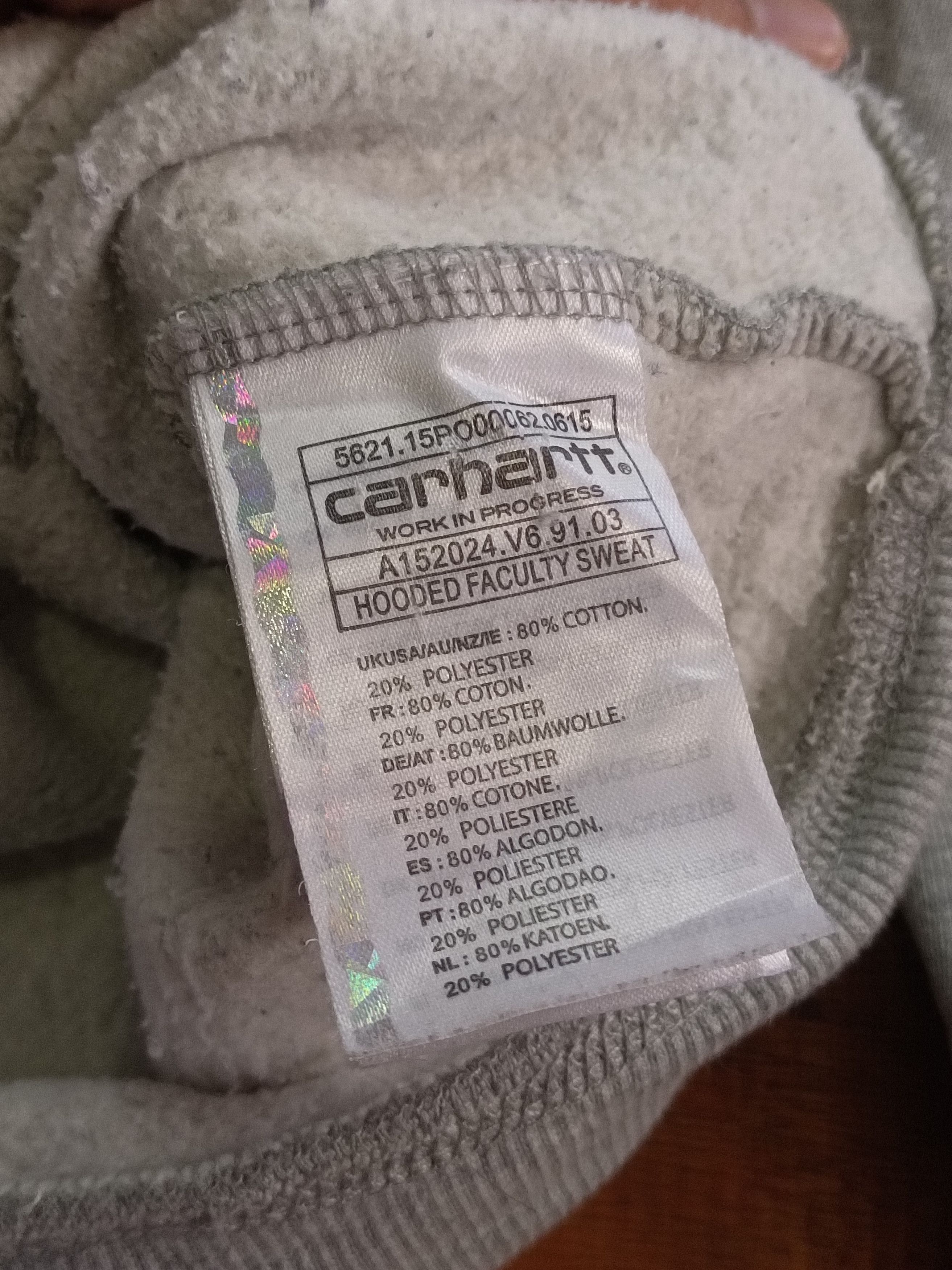 Carhartt Wip CARHARTT WIP HOODIE Size US L / EU 52-54 / 3 - 5 Thumbnail